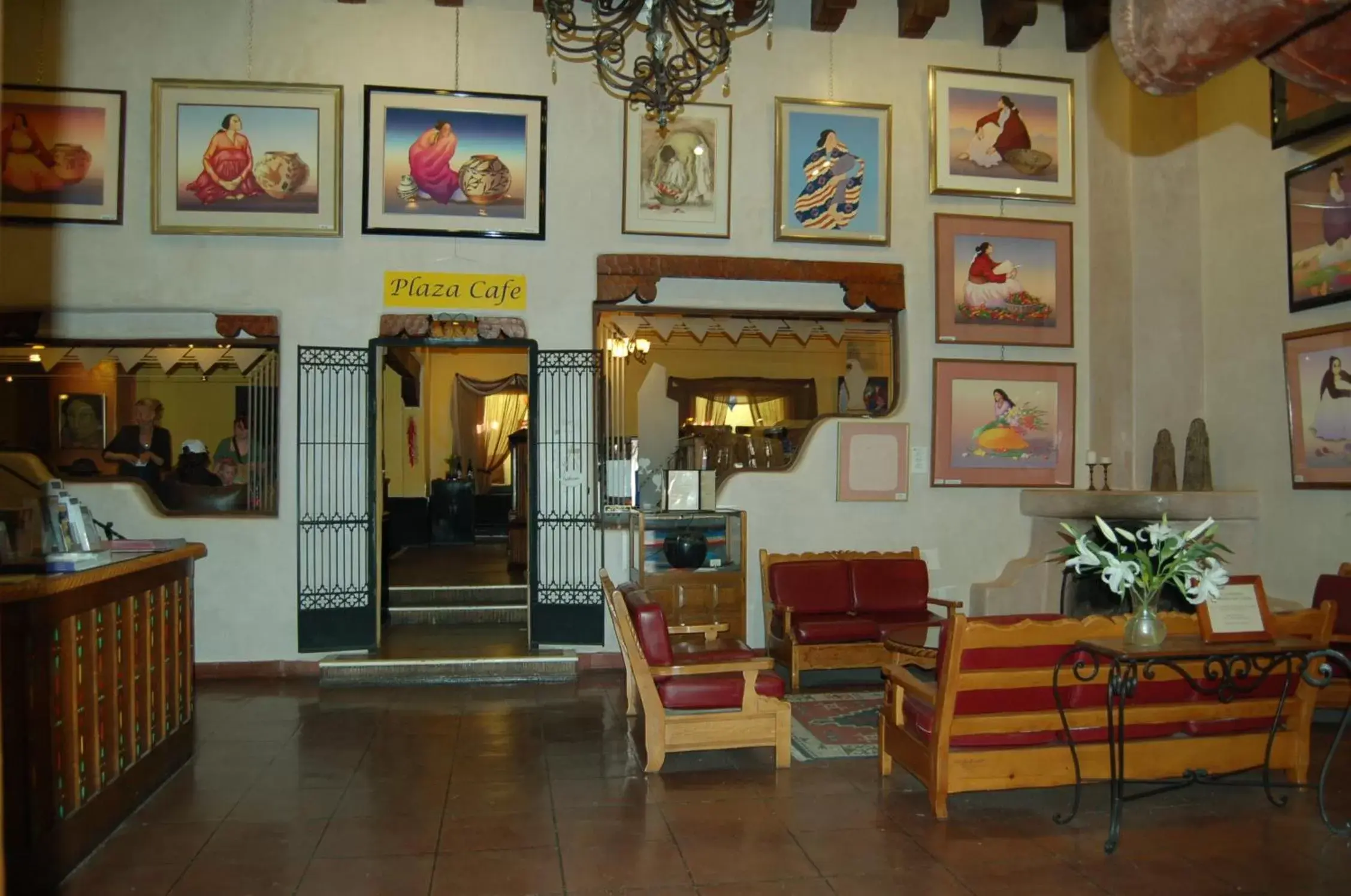 Lobby or reception, Lobby/Reception in Hotel La Fonda de Taos