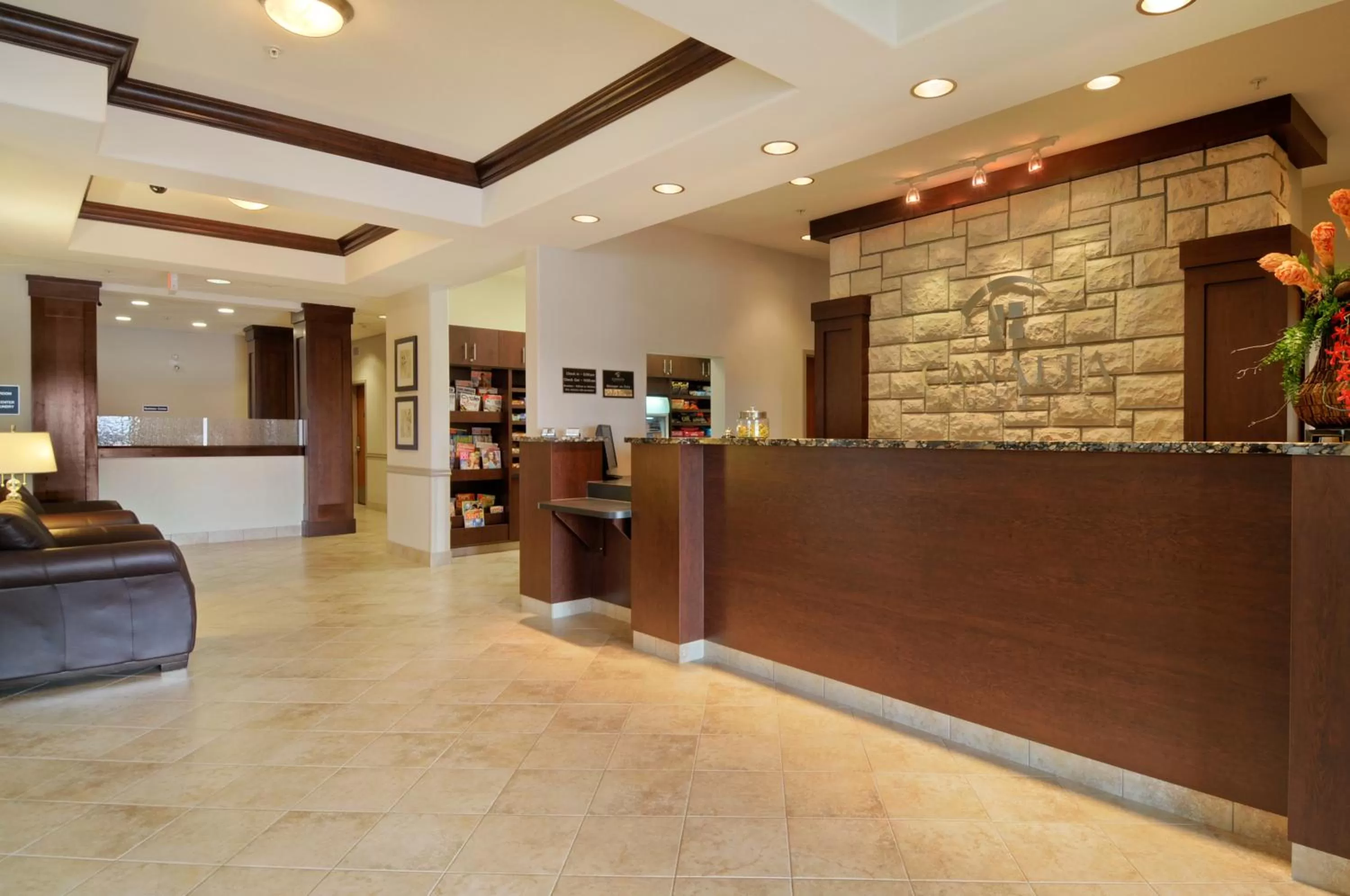 Lobby or reception in Canalta Hotel Humboldt