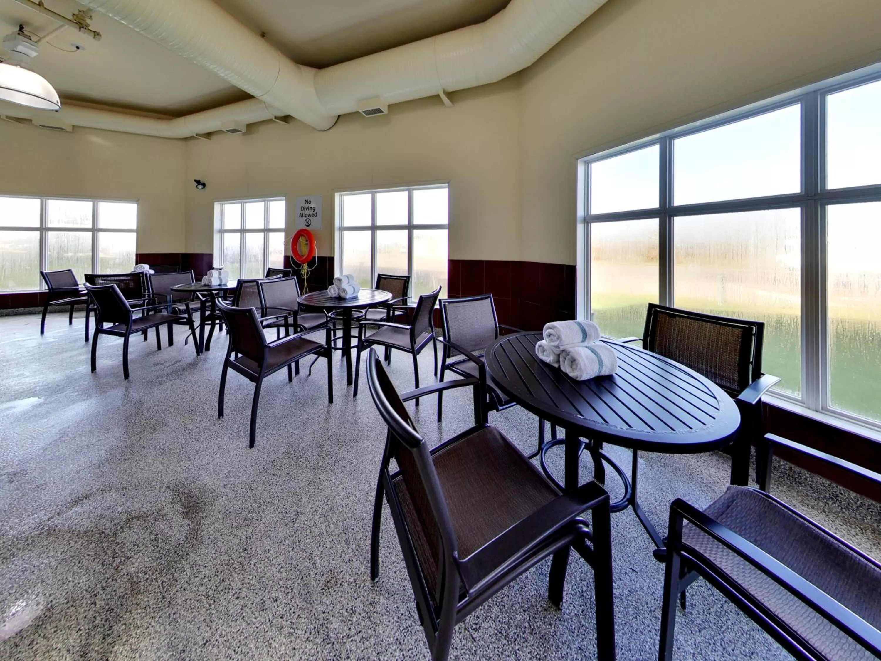 Swimming pool in Holiday Inn Express Hotel & Suites - Edmonton International Airport by IHG