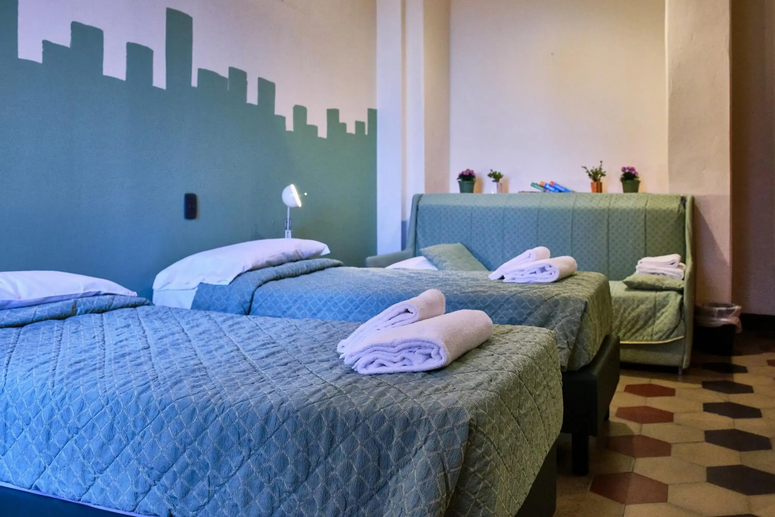 Bed in Hotel San Giuseppe