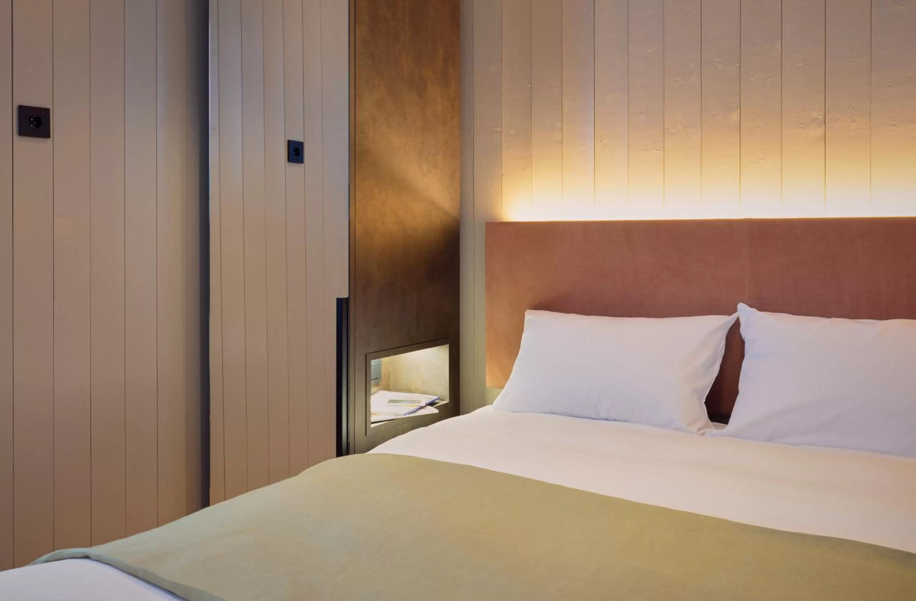 Bedroom, Bed in Tollboden Hotell - Unike Hoteller