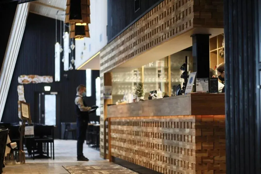 Lounge or bar in Santa's Igloos Arctic Circle Lounge or bar in Santa's Igloos Arctic Circle