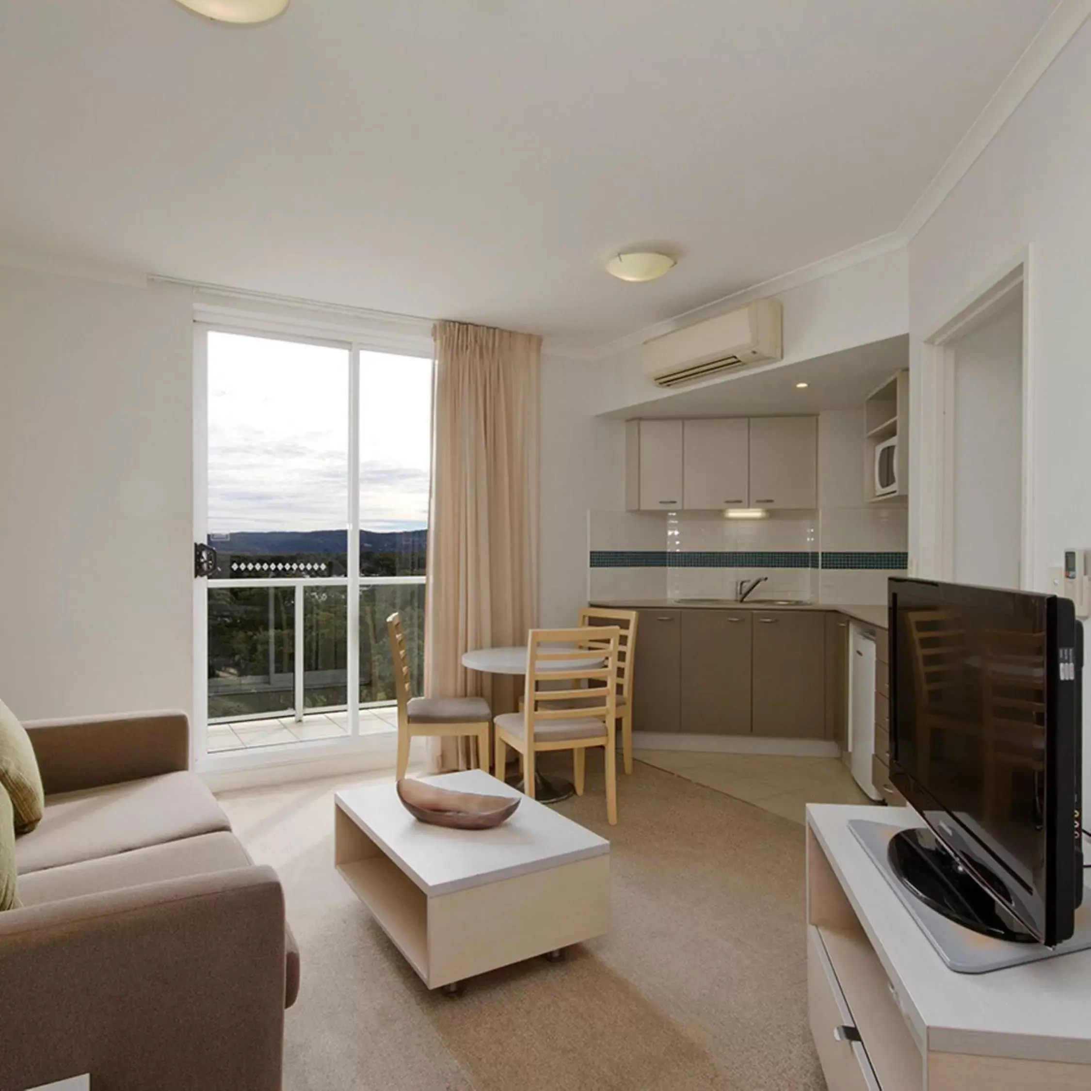 Living room in Mantra Ettalong Beach