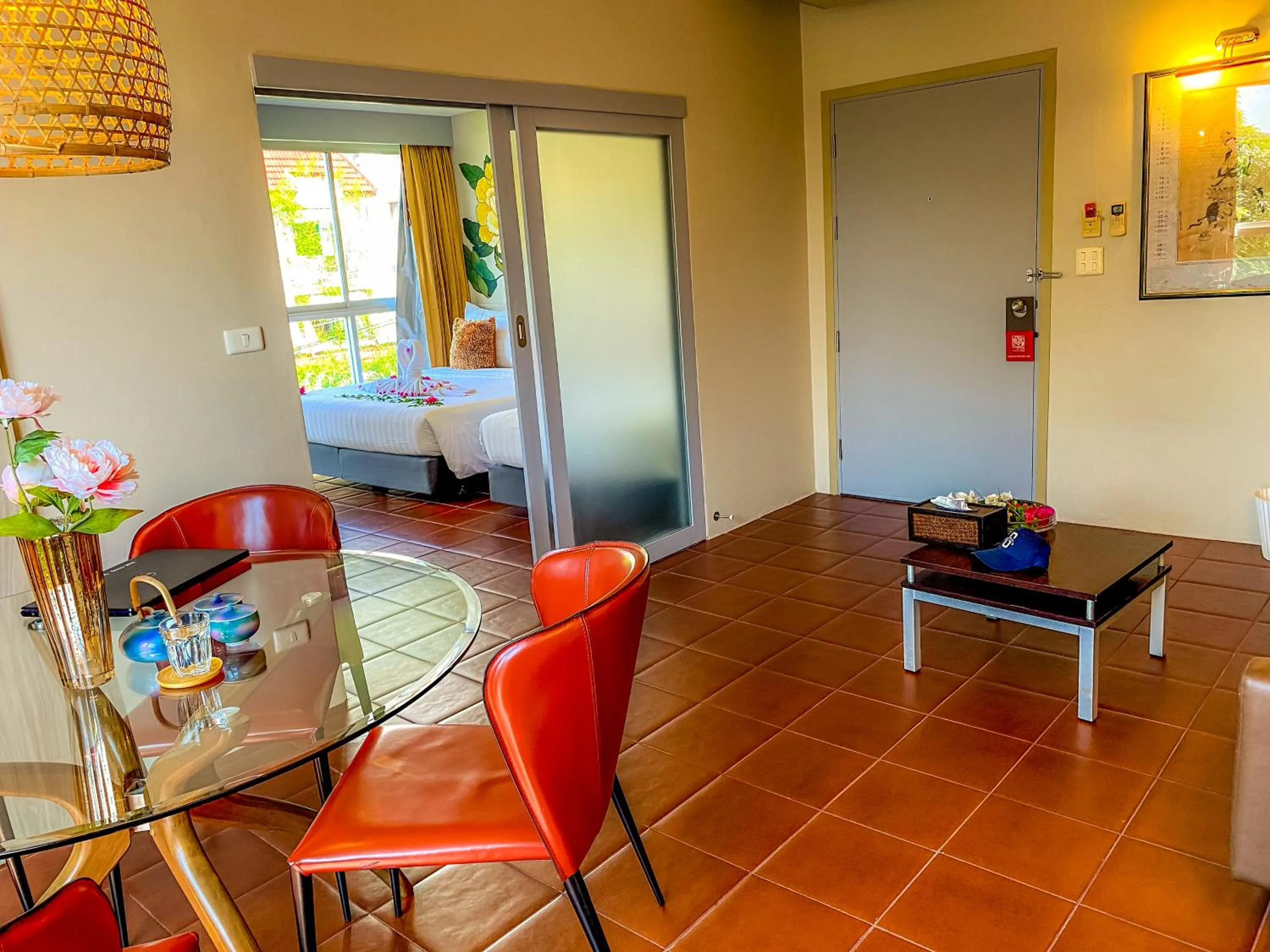 Living room in Sino House Phuket Hotel - SHA Plus