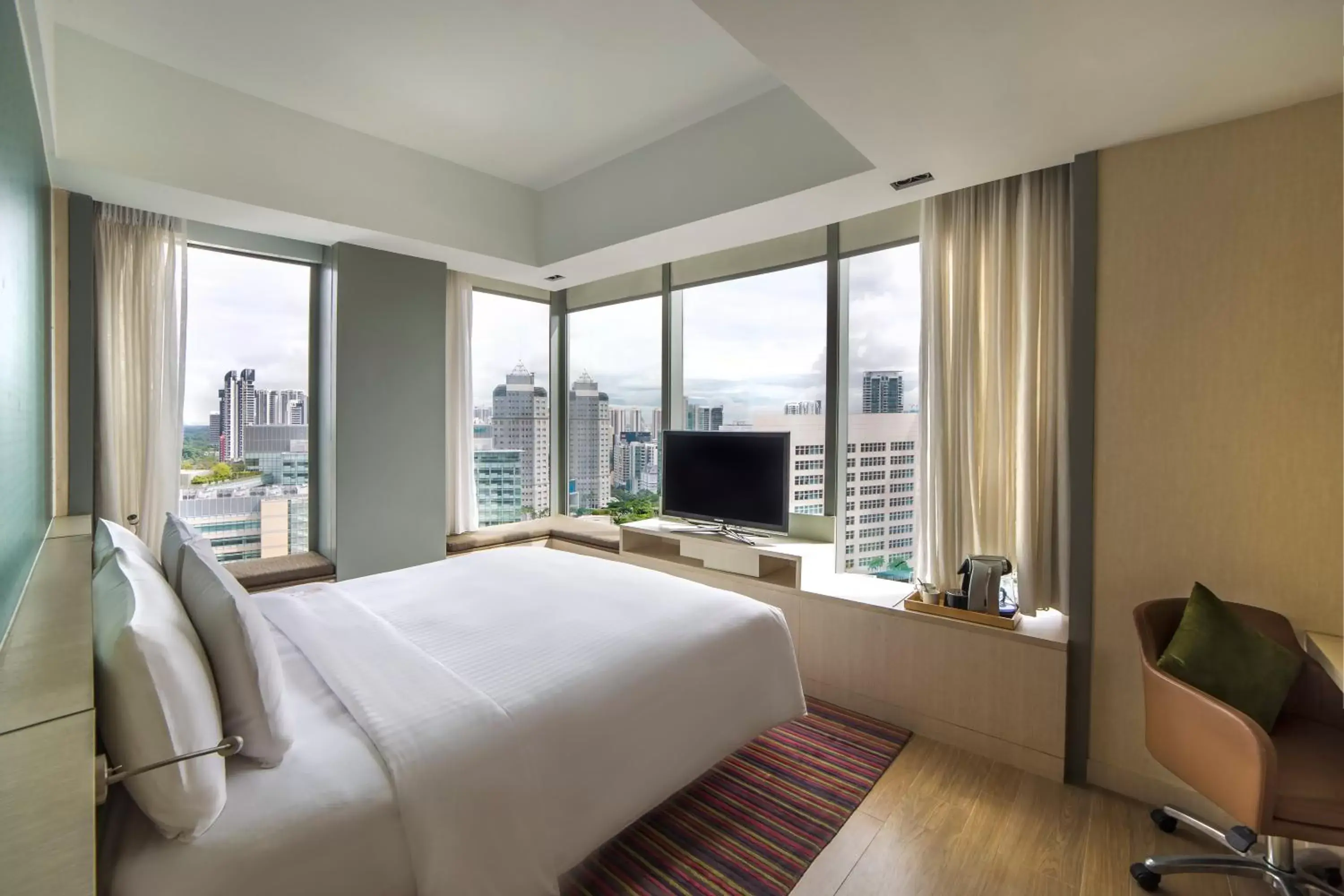 City view in Oasia Hotel Novena, Singapore by Far East Hospitality