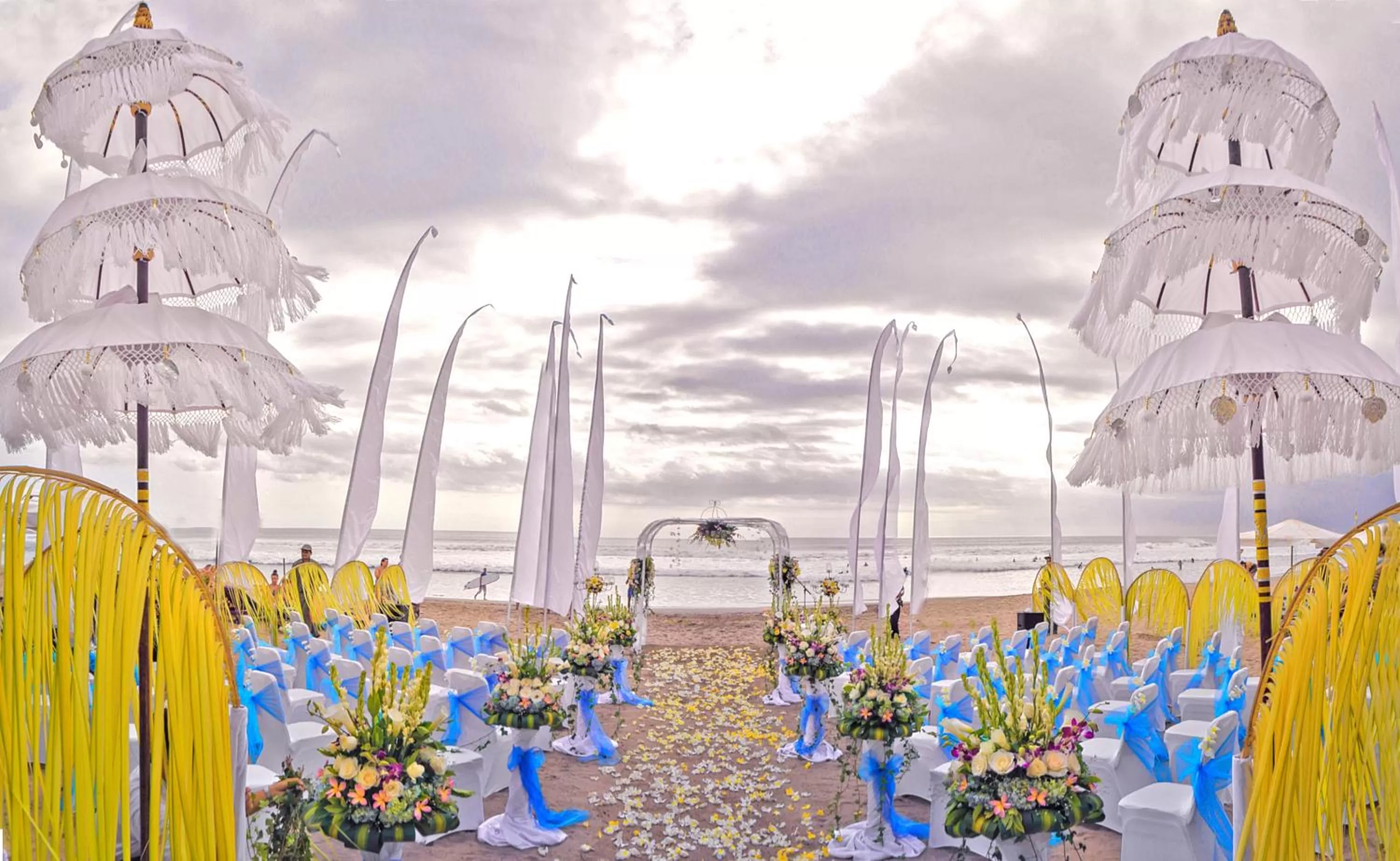 wedding in Legian Beach Hotel