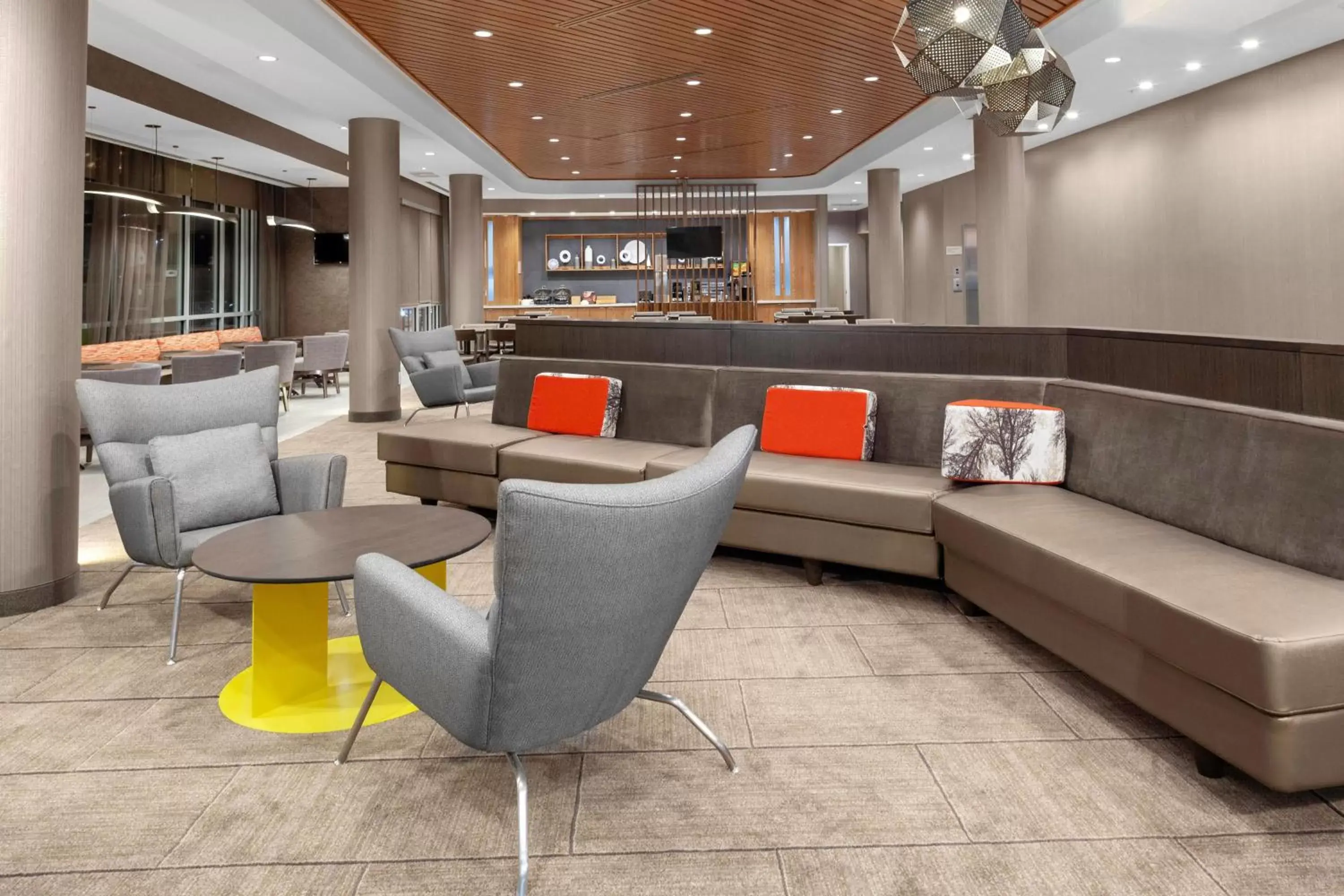 Lobby or reception, Lounge/Bar in SpringHill Suites by Marriott Denver Tech Center