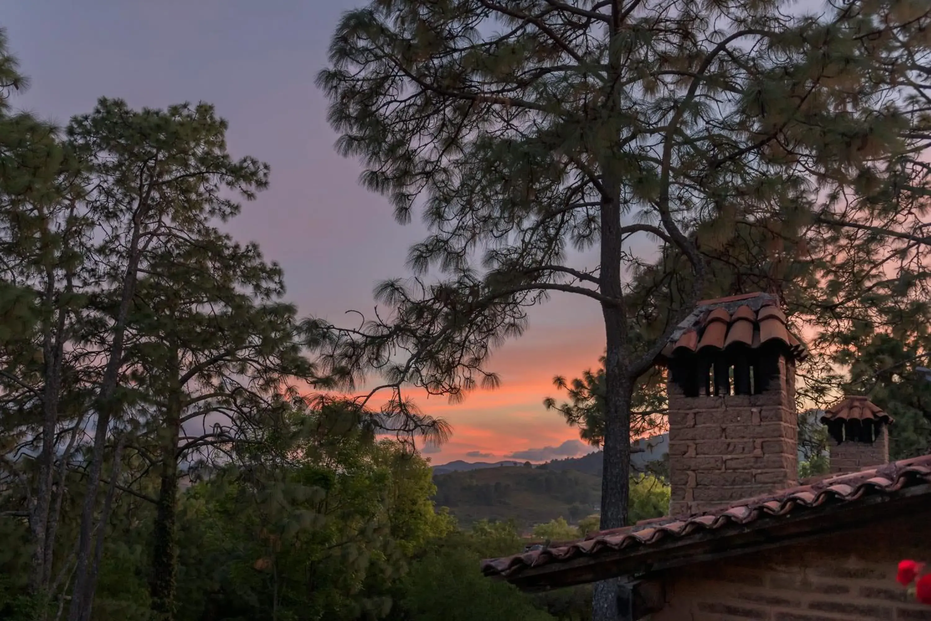 Mountain view in Tapalpa Country Club Hotel