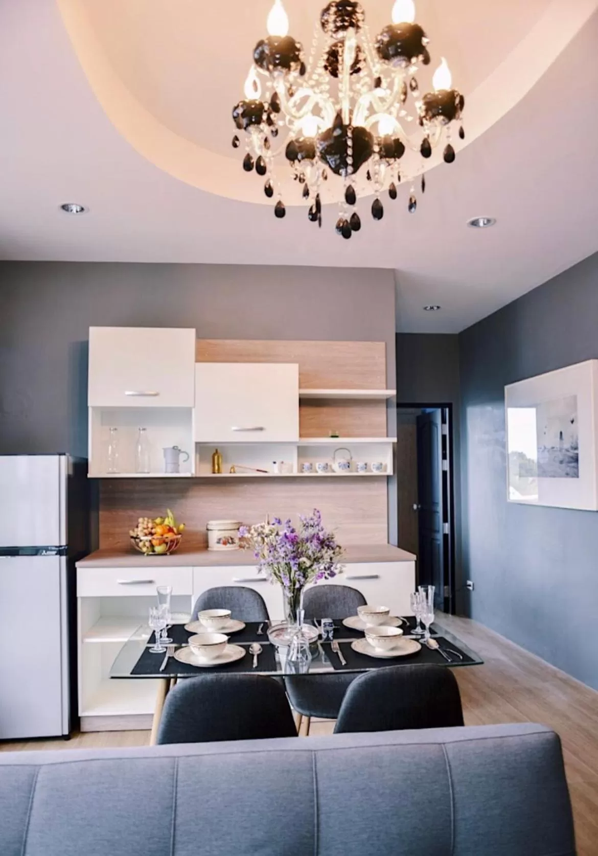 Living room, Dining Area in THAI HOTEL CHIANGMAI