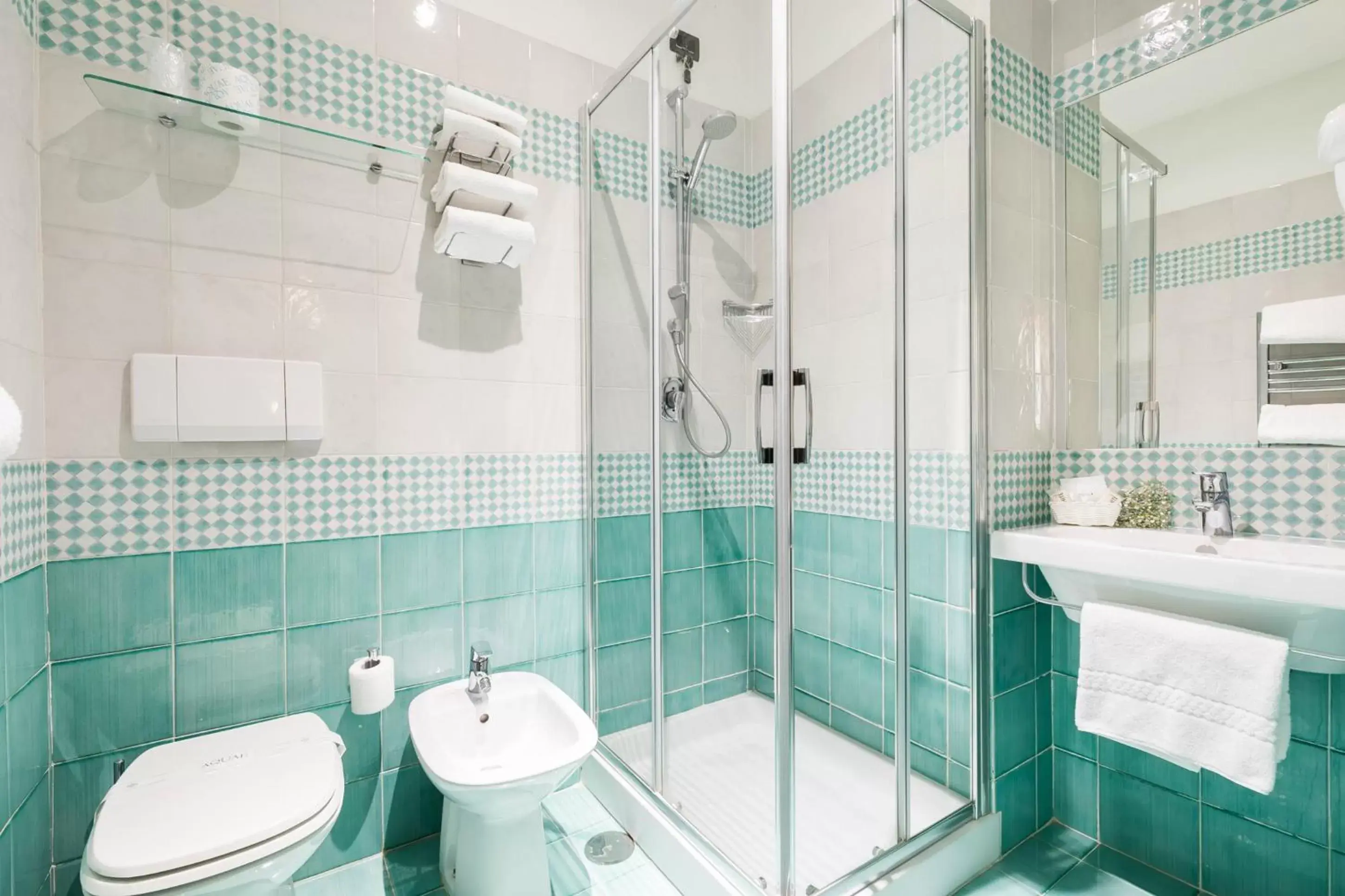 Bathroom in Hotel La Rovere