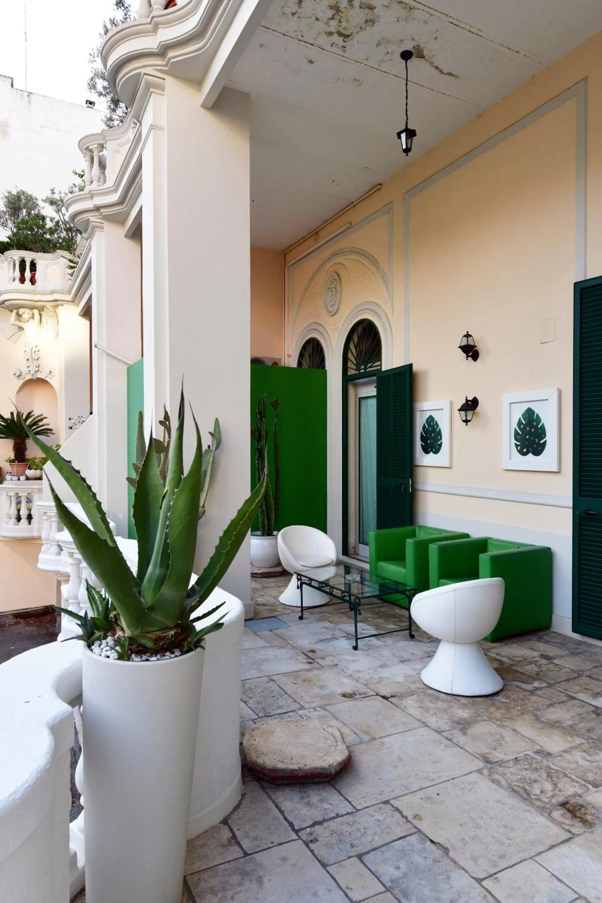 Garden view in Sisuites