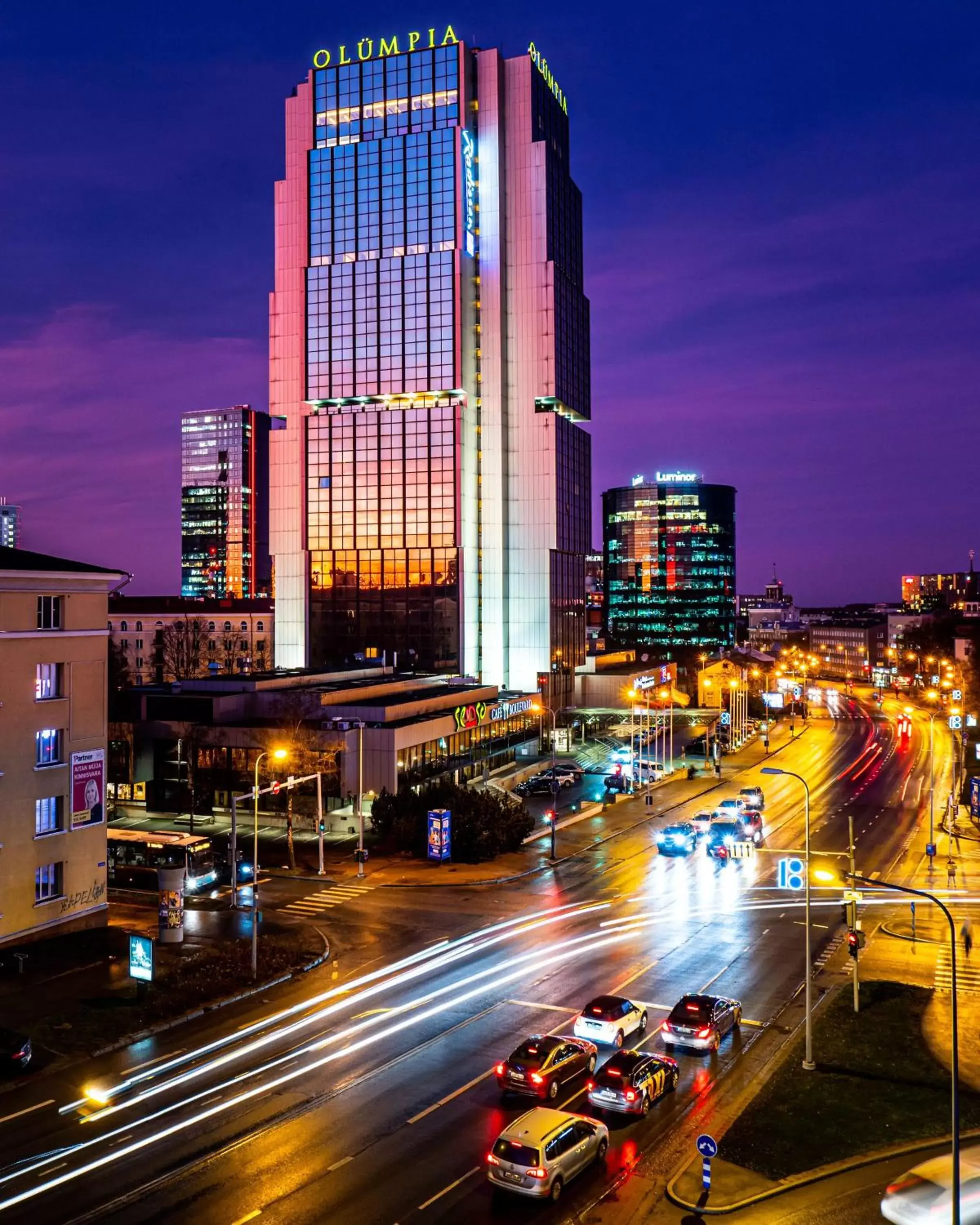 Property building in Radisson Blu Hotel Olümpia