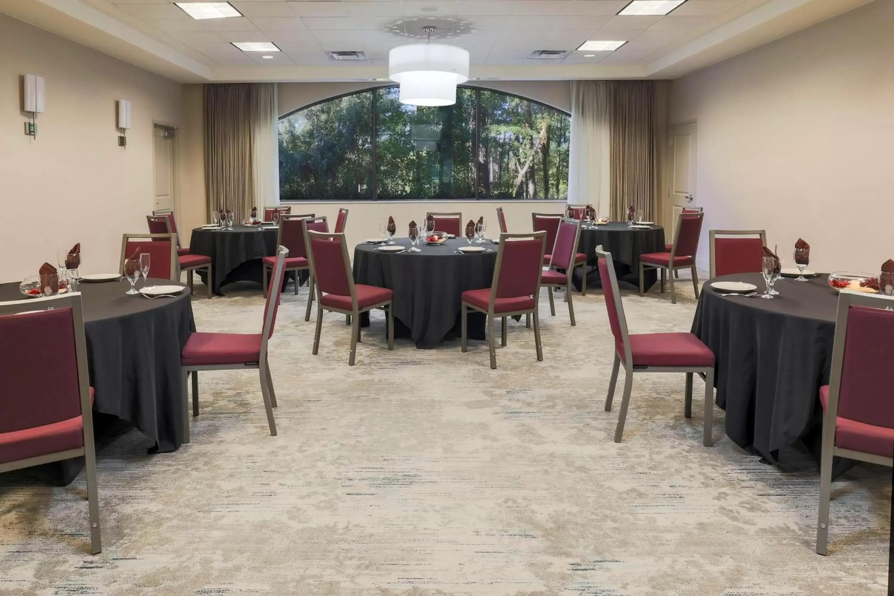 Meeting/conference room, Restaurant/Places to Eat in Hilton Garden Inn Raleigh-Durham/Research Triangle Park