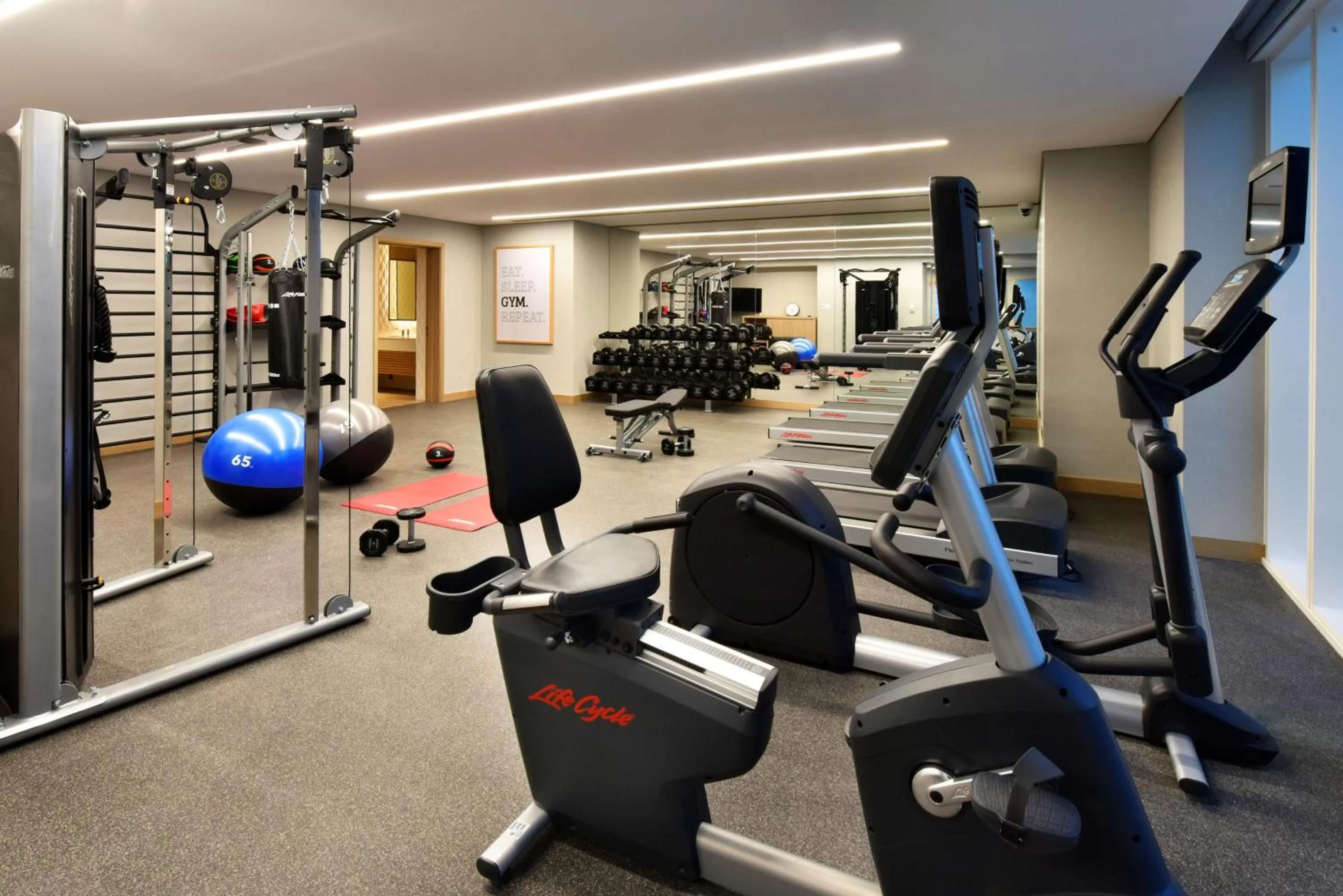 Fitness centre/facilities in Hilton Garden Inn Bahrain Bay