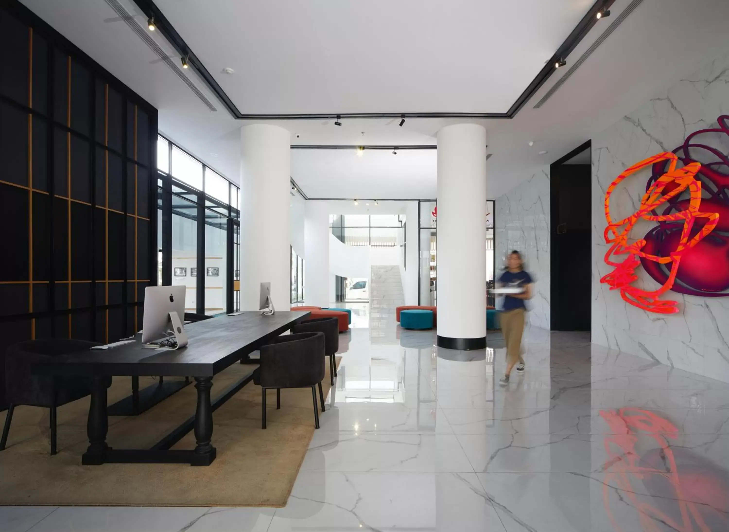 Lobby or reception in de Braga, ARTOTEL Curated