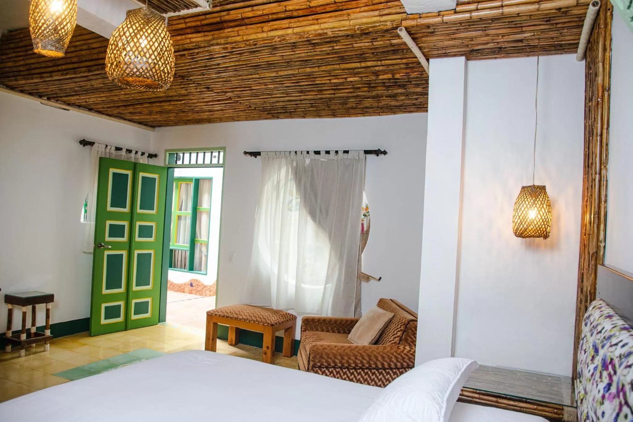 Bedroom, Bed in El Despertar Hotel