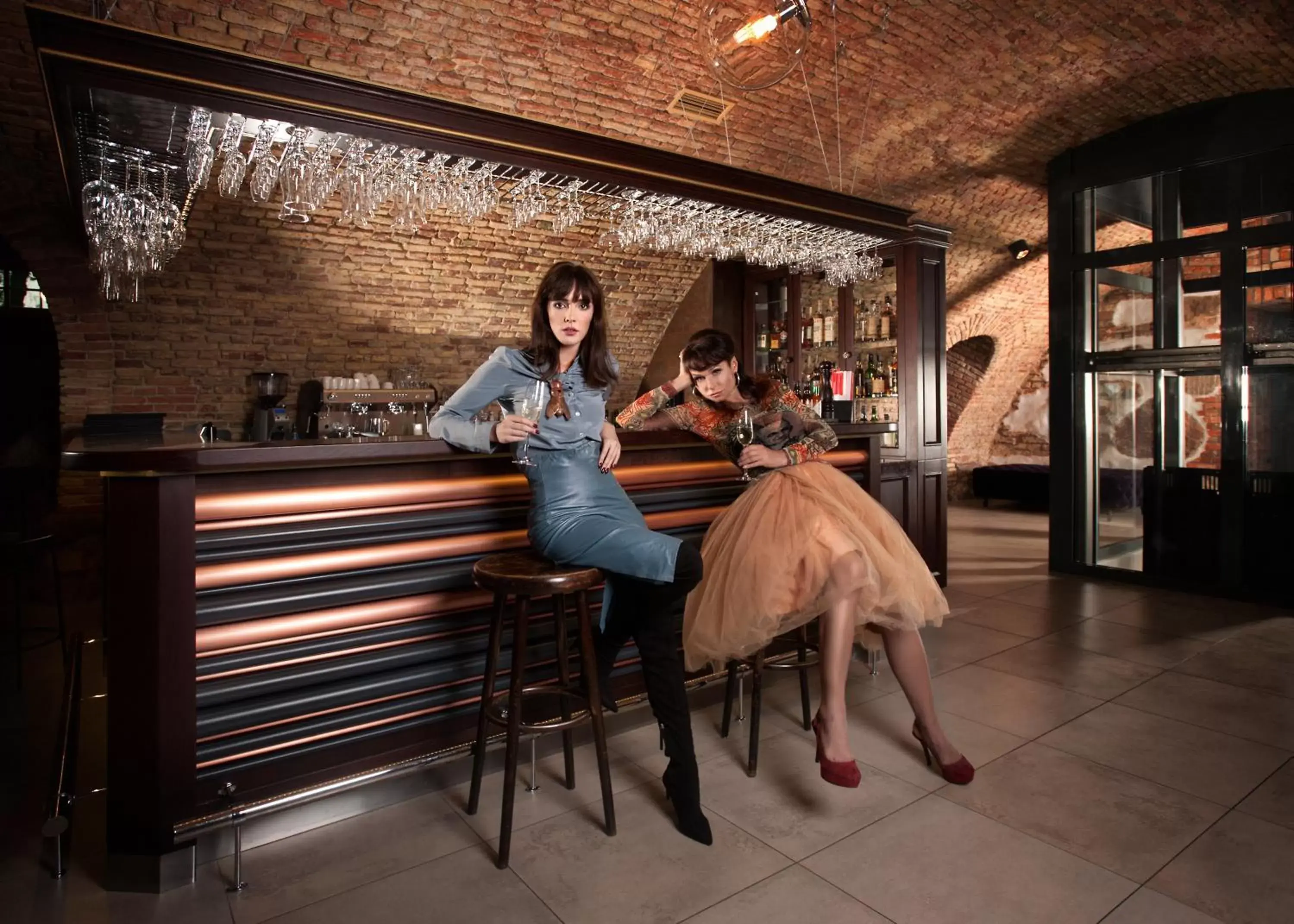 Lounge or bar in Relais & Châteaux Hotel Quadrille - Adults Only Lounge or bar in Relais & Châteaux Hotel Quadrille - Adults Only