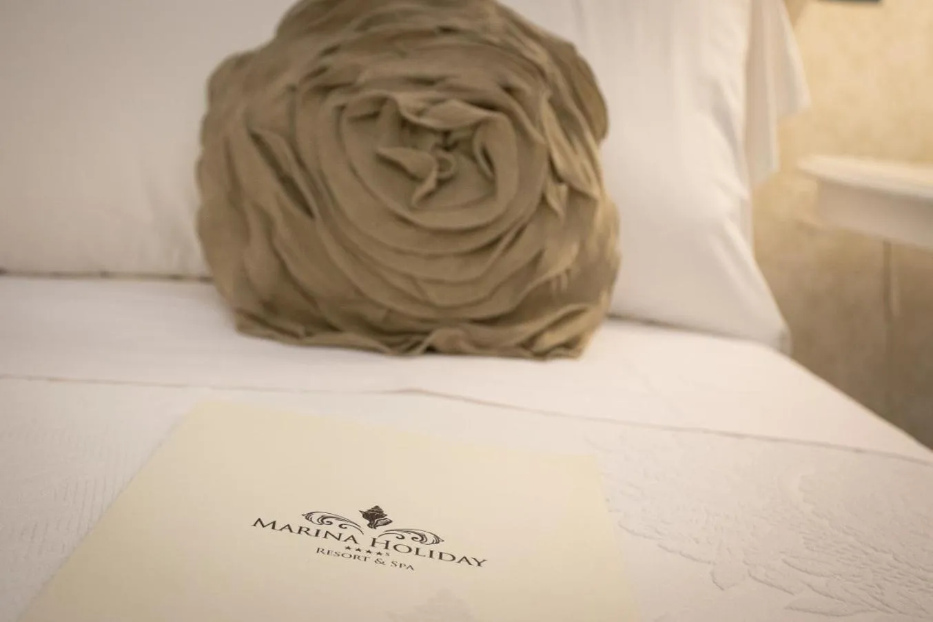 Property logo or sign, Bed in Marina Holiday & Spa