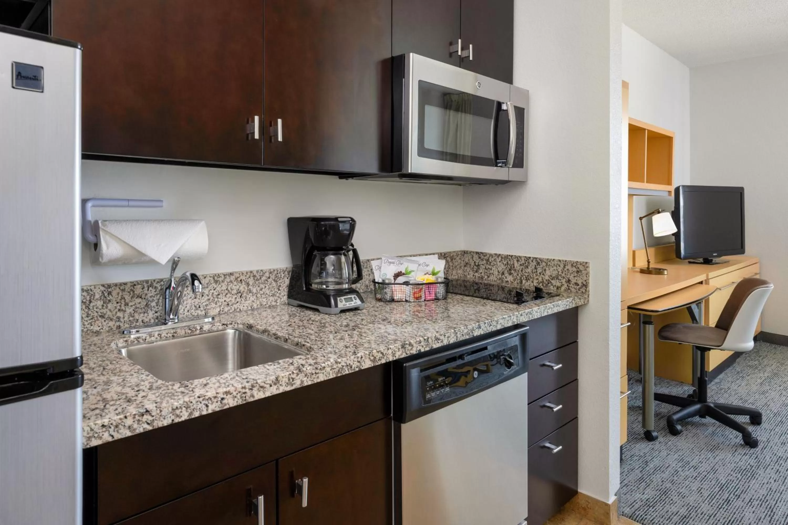 Bedroom in TownePlace Suites by Marriott York