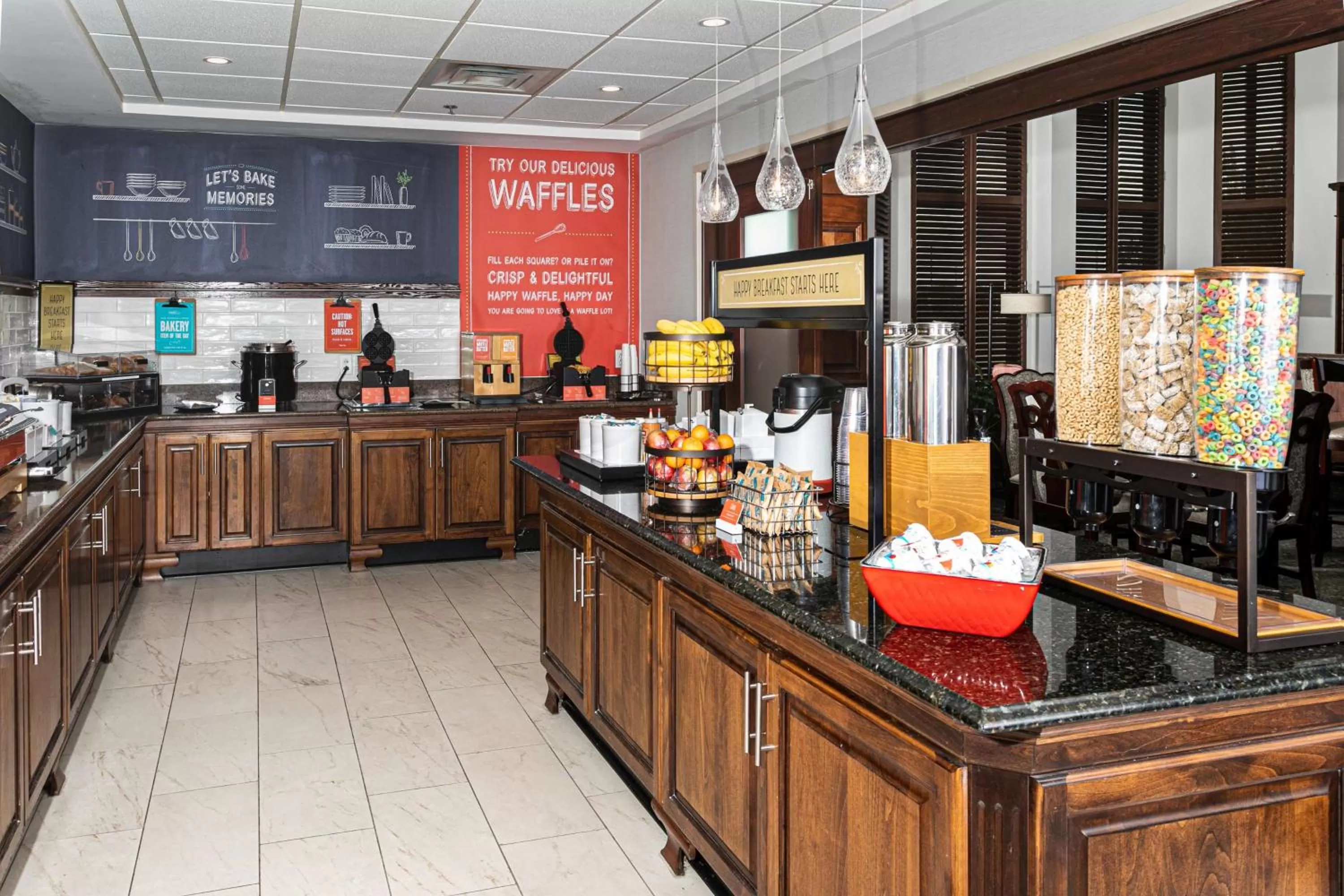 Breakfast in Hampton Inn & Suites Nashville-Green Hills