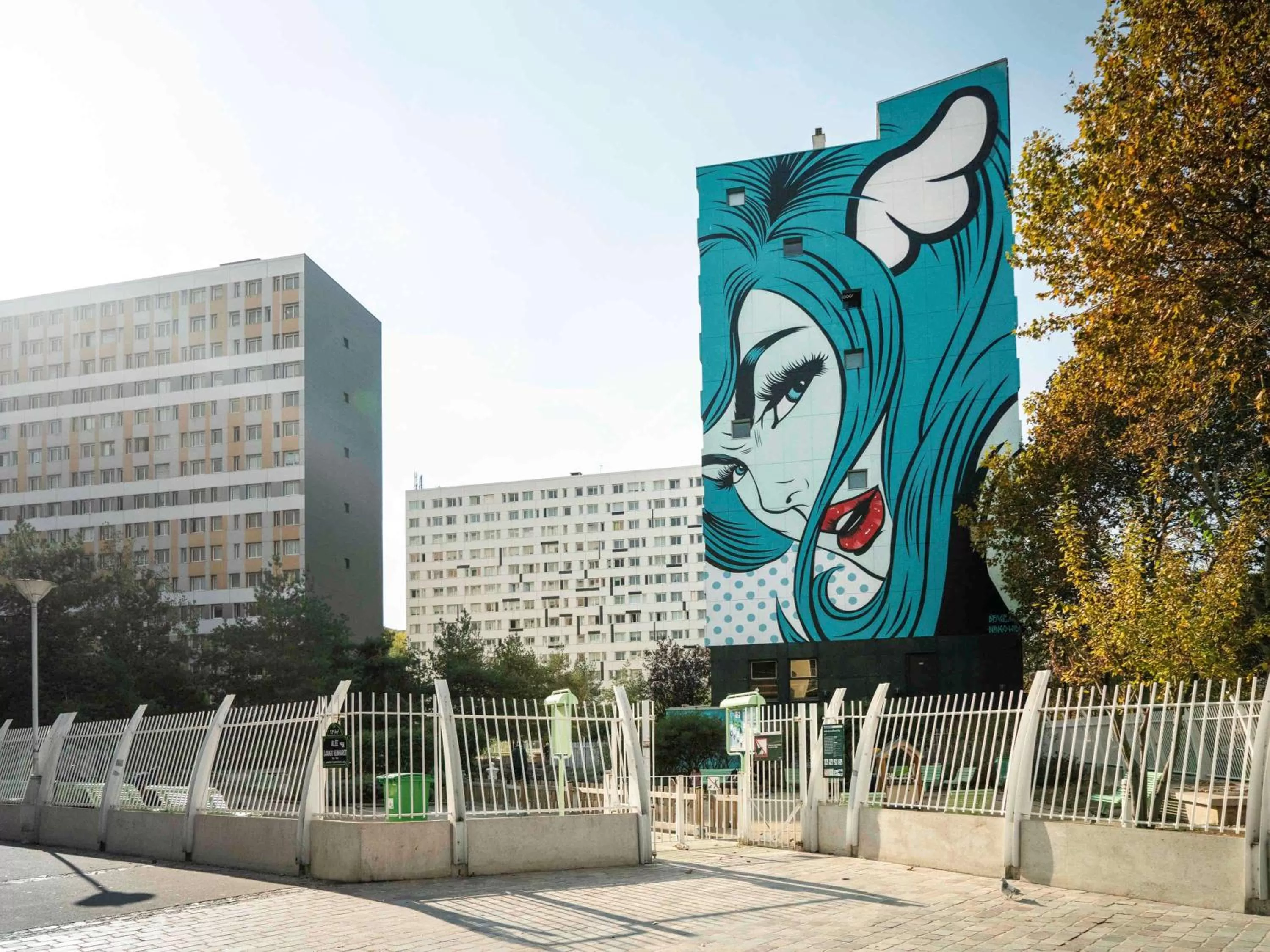 Nearby landmark in ibis Paris Italie Tolbiac