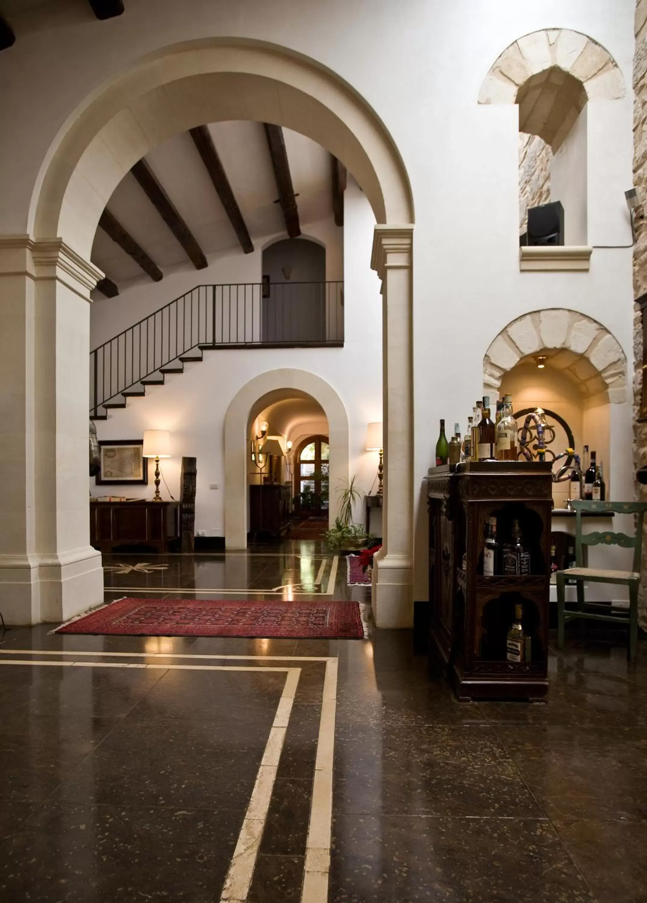 Lobby or reception in Eremo Della Giubiliana