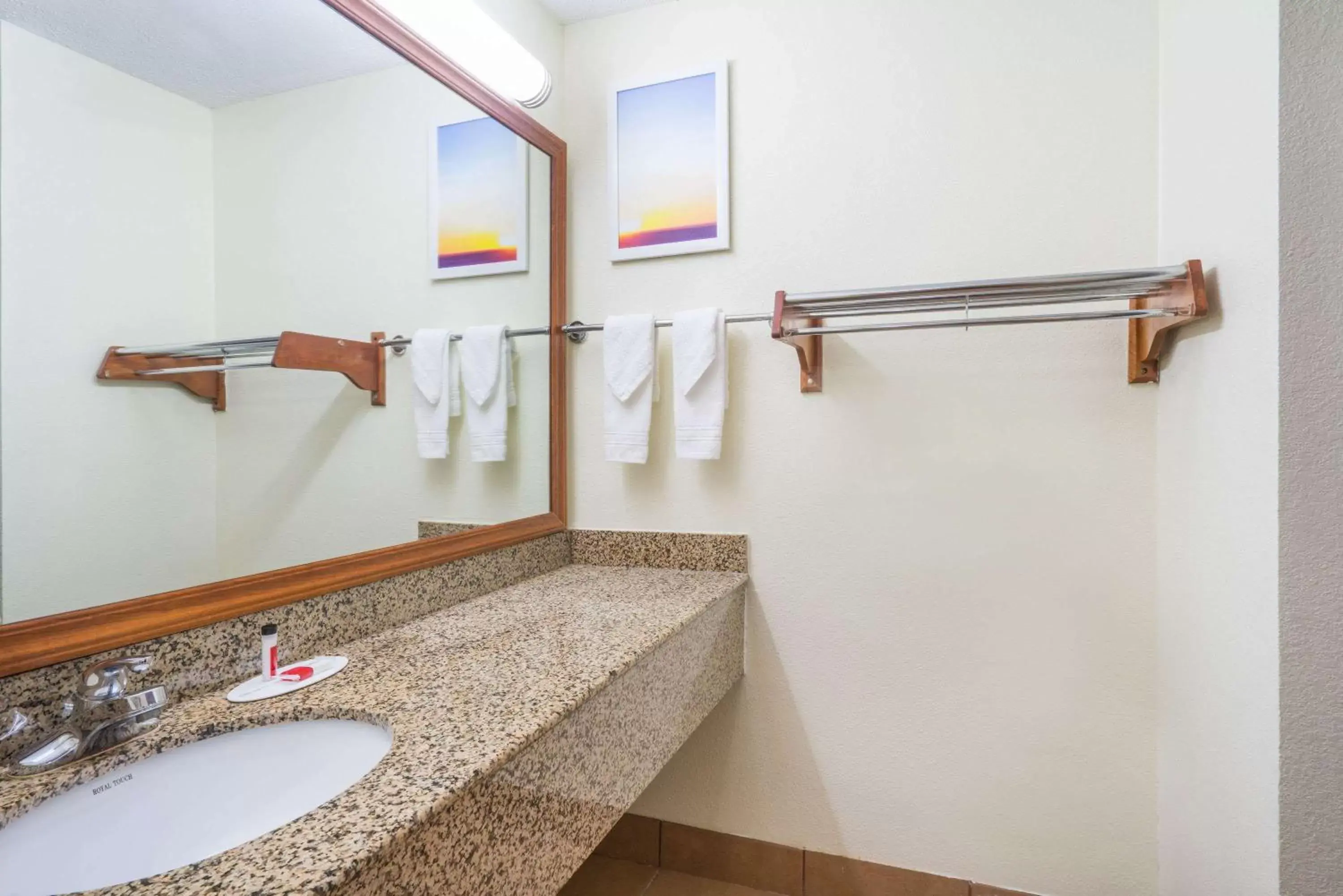 Bathroom in Days Inn by Wyndham Raleigh Midtown