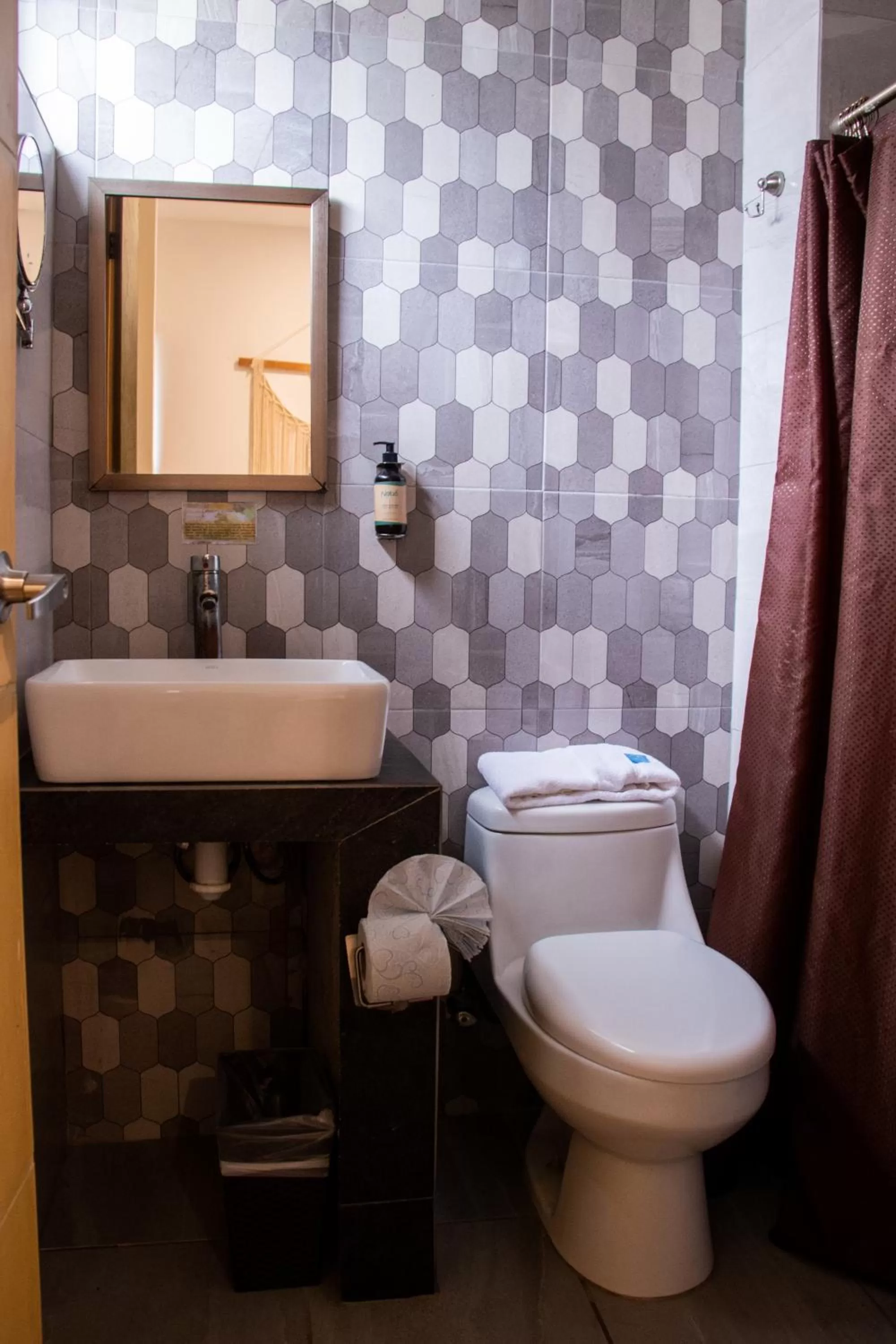 Toilet in Hotel Boutique Casa Mariano