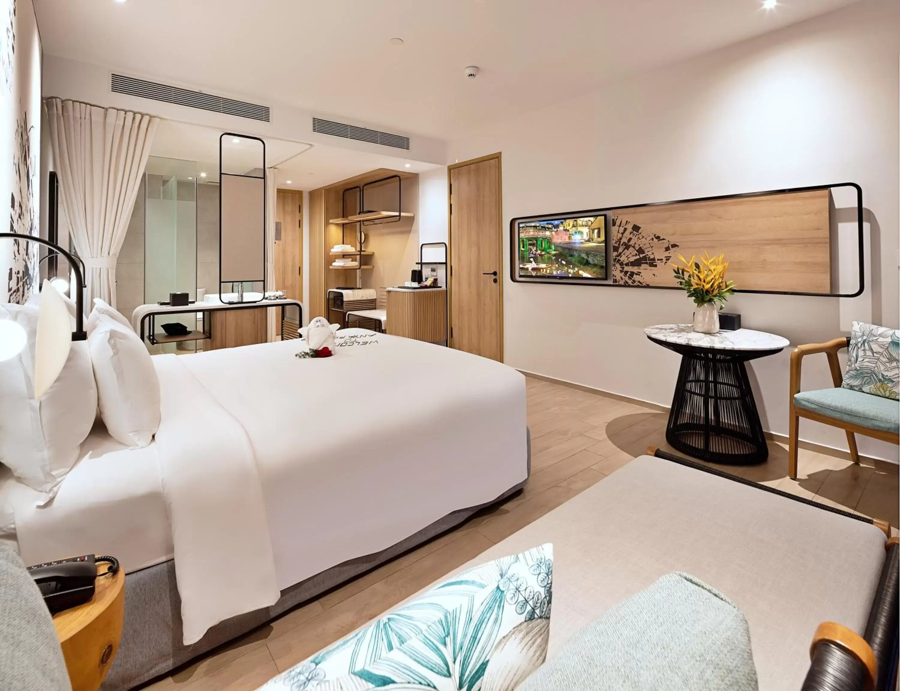 Bed in Anya Premier Hotel Quy Nhon