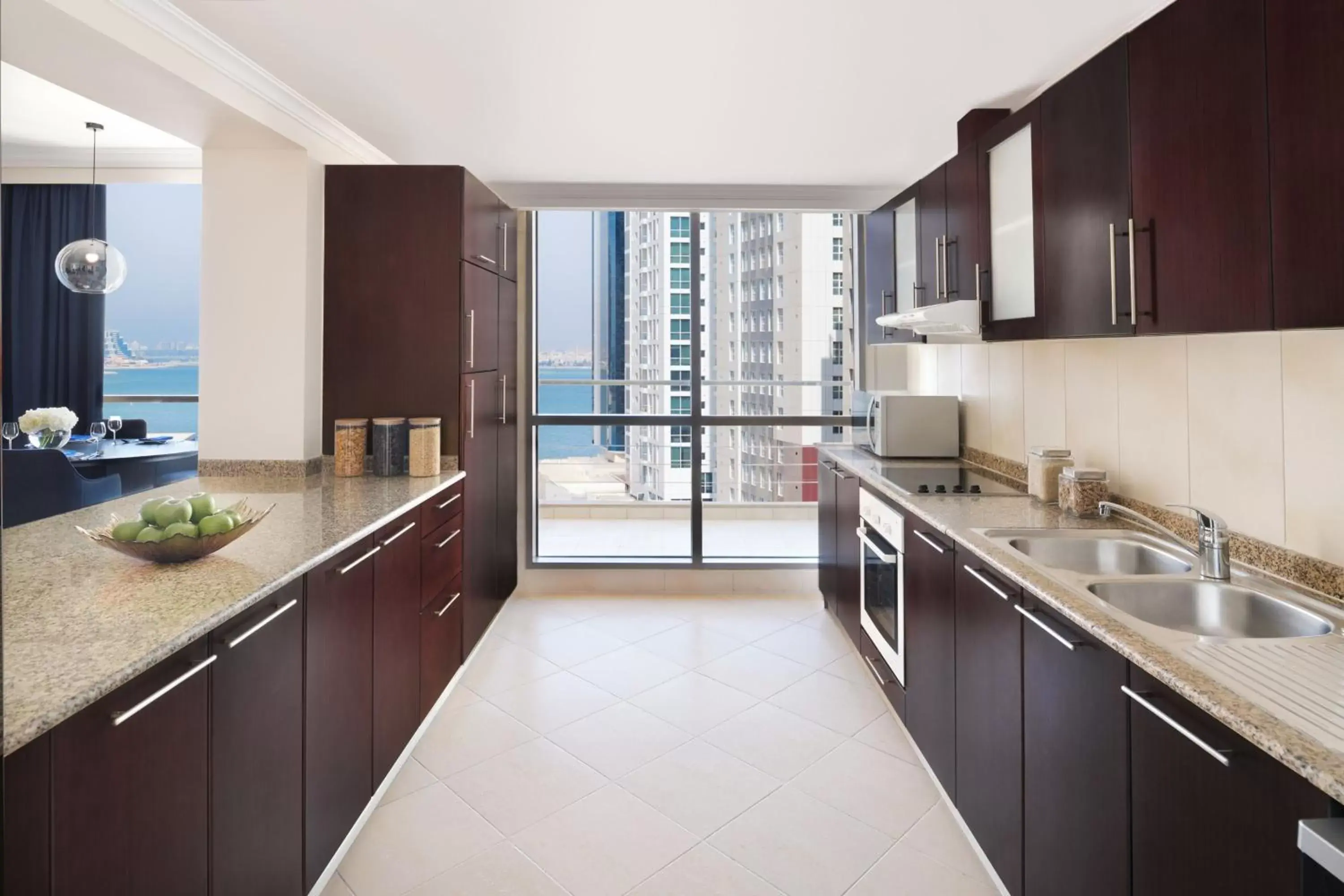 Kitchen or kitchenette, Kitchen/Kitchenette in Marriott Executive Apartments Manama, Bahrain
