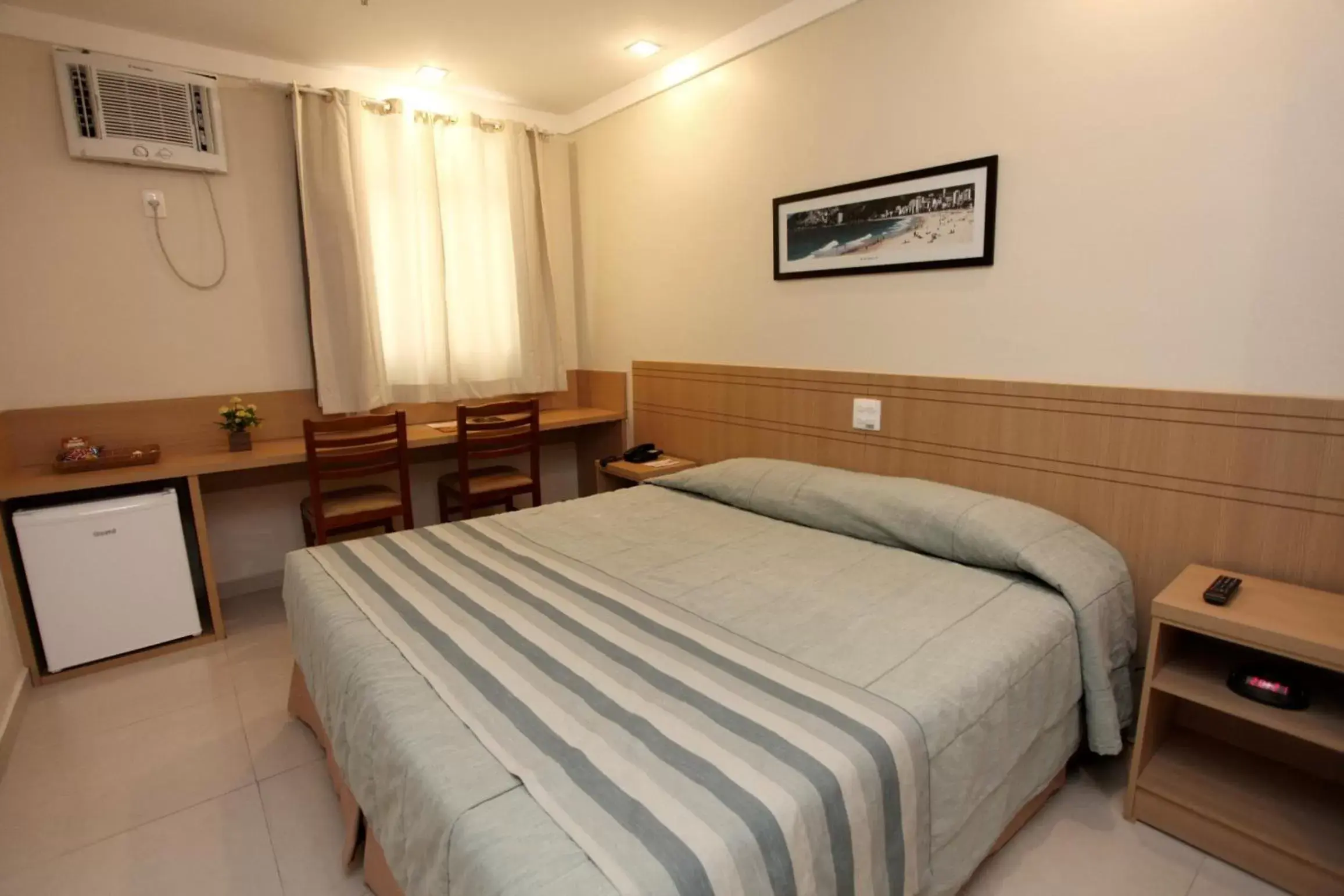 Bed in Fluminense Hotel