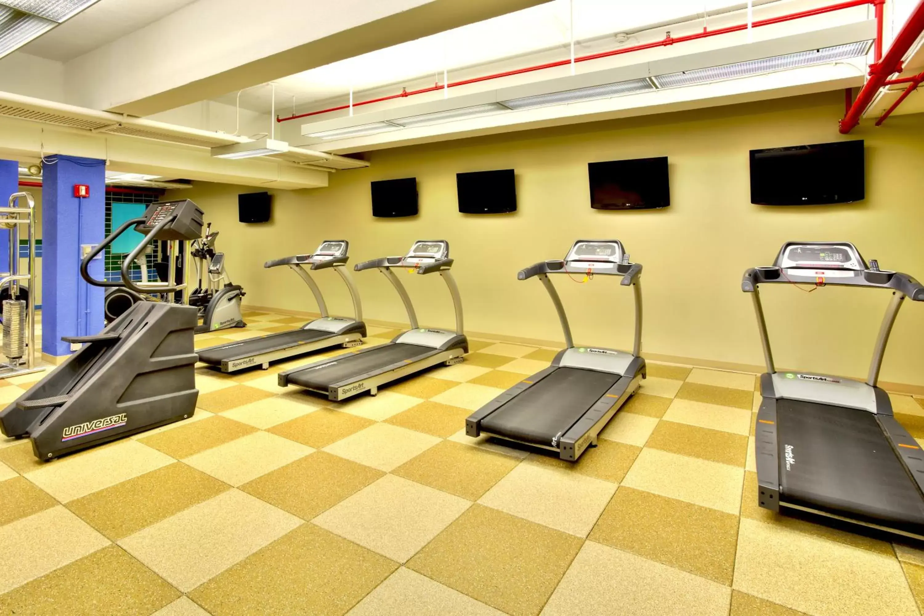 Fitness centre/facilities, Fitness Center/Facilities in Crowne Plaza Kitchener-Waterloo, an IHG Hotel