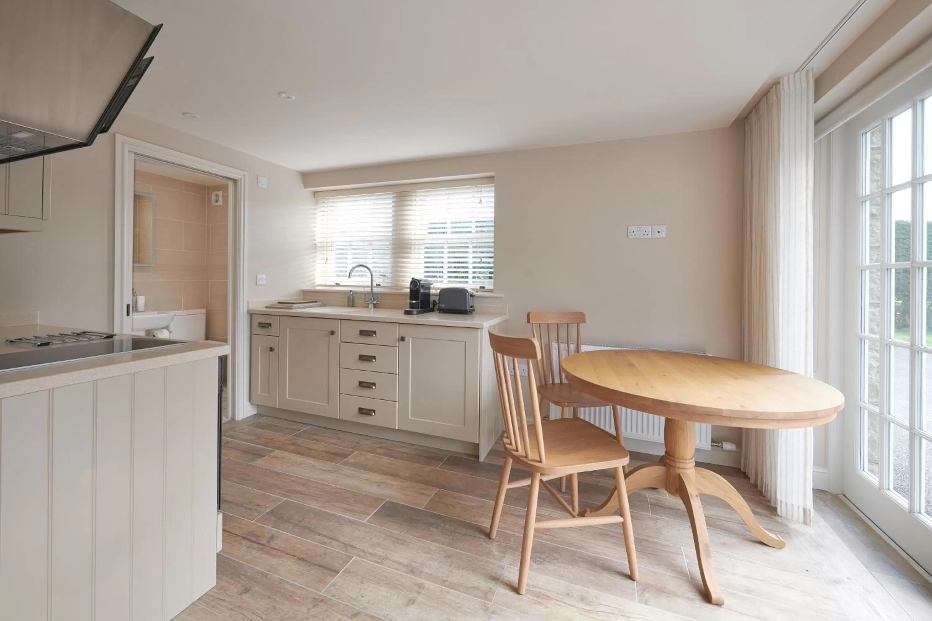 Kitchen or kitchenette in Farlam Hall Hotel & Restaurant