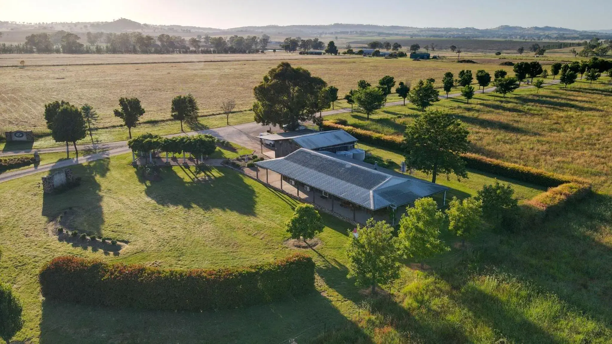 Property building, Bird's-eye View in Owl Head Lodge