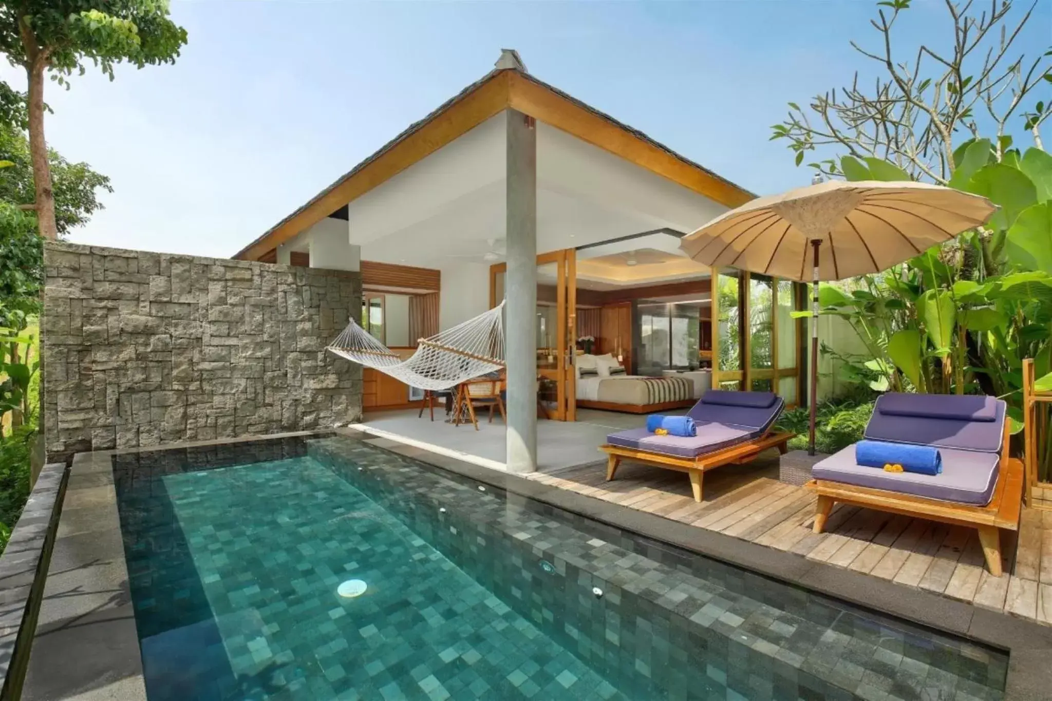 Swimming Pool in Kaamala Resort Ubud by Ini Vie Hospitality