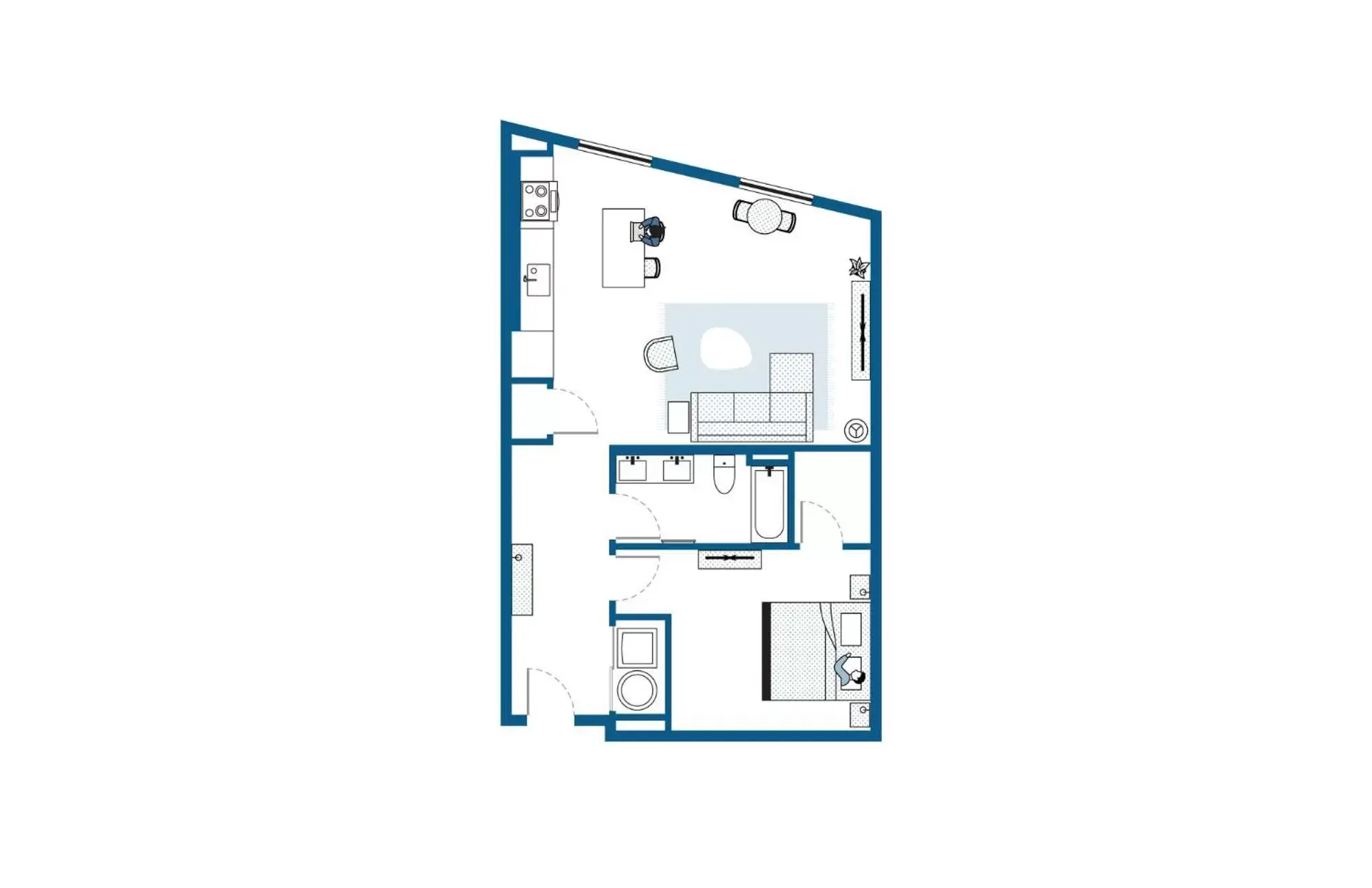 Floor Plan in ROOST Cleveland