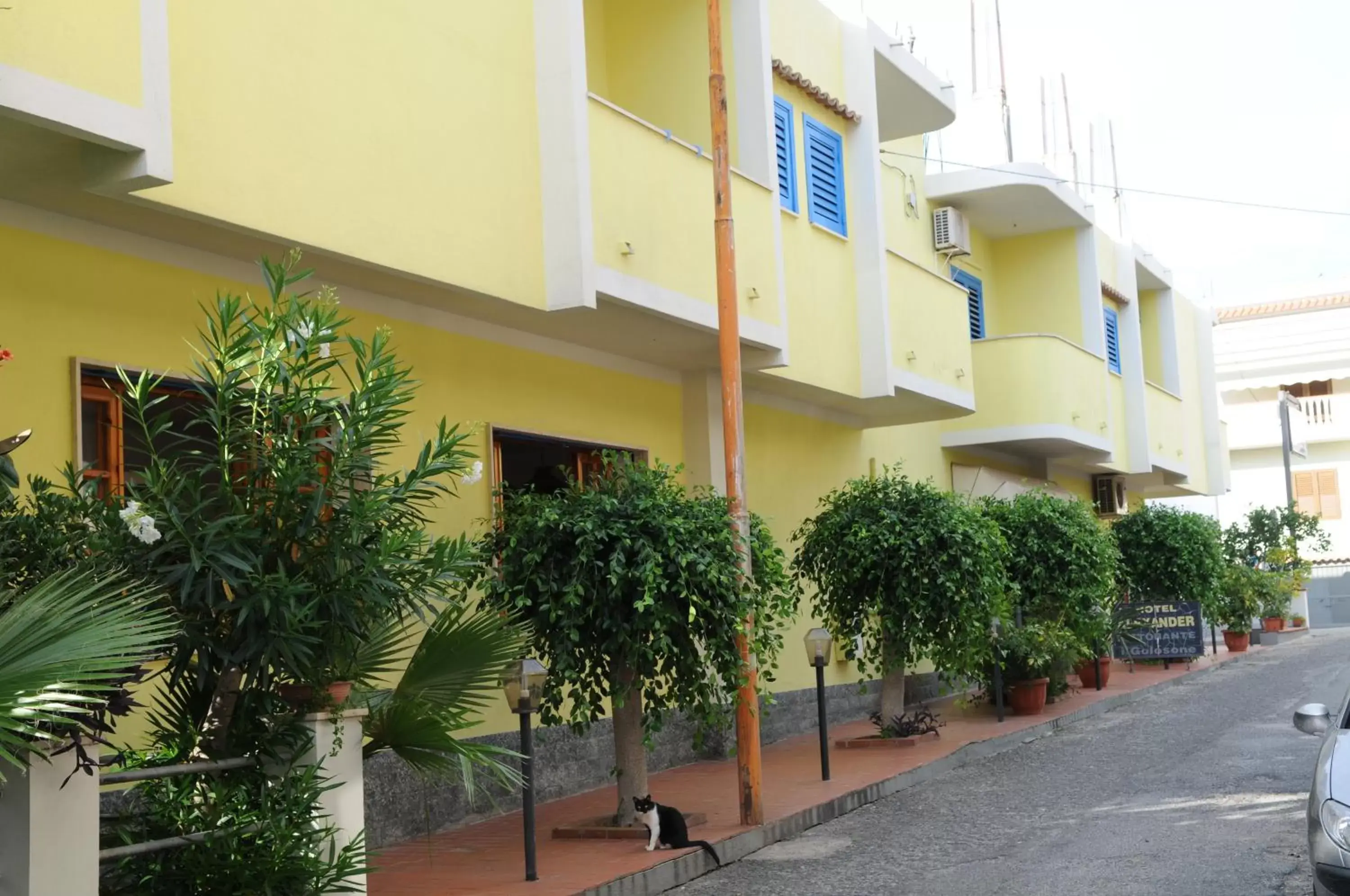 Facade/entrance, Property Building in Hotel Alexander