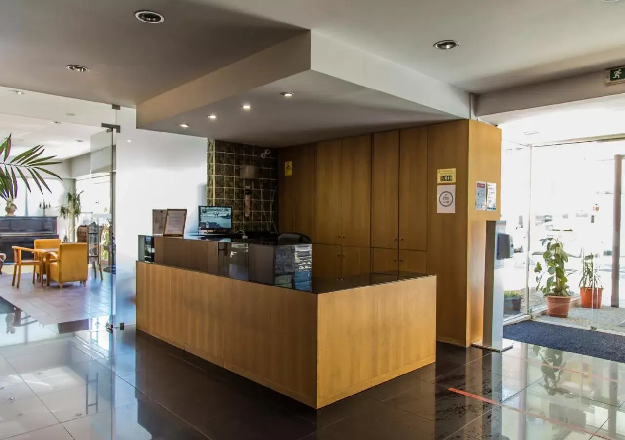 Lobby/Reception in Hotel Columbano