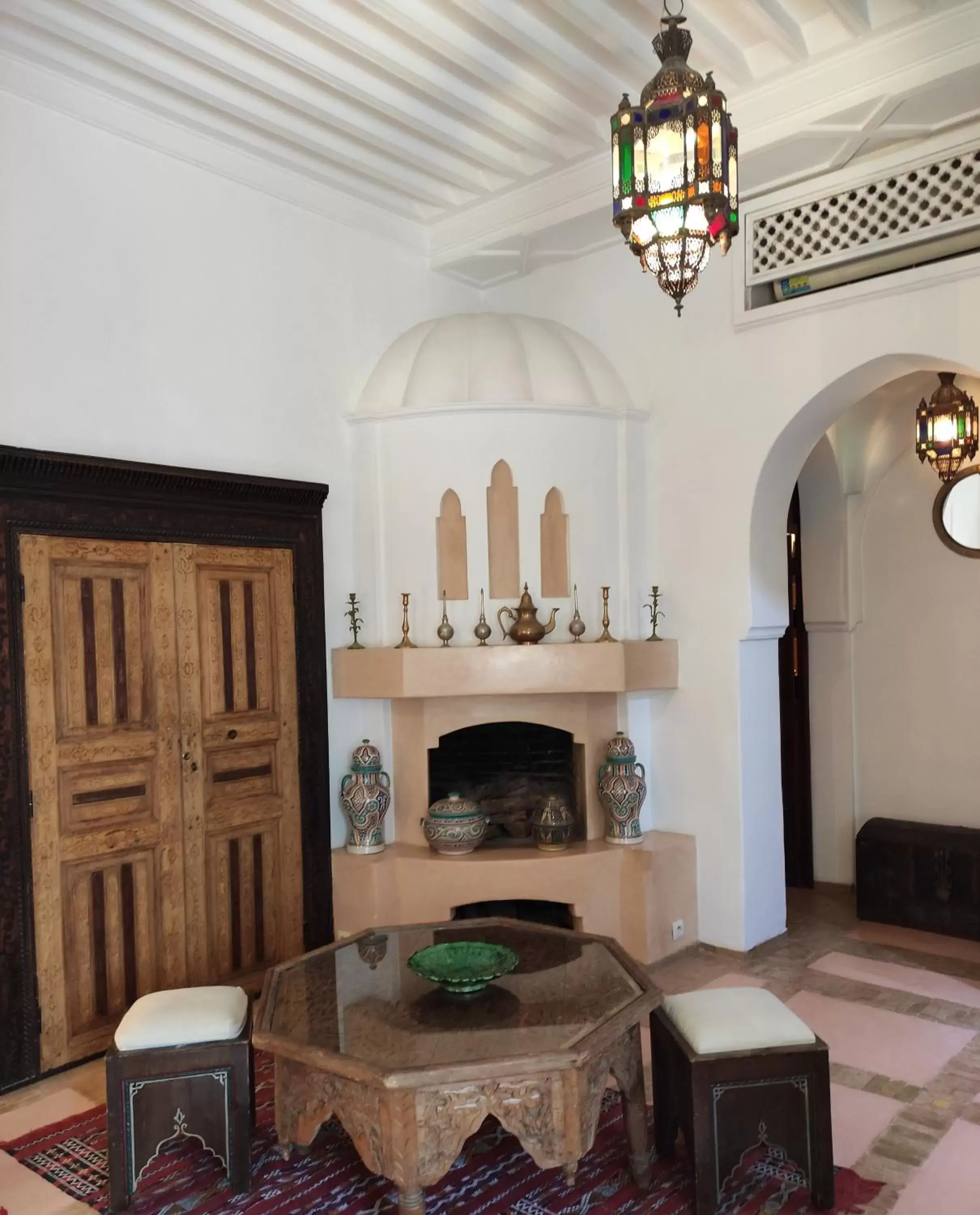 Decorative detail, Dining Area in Riad Ghali Hotel & SPA