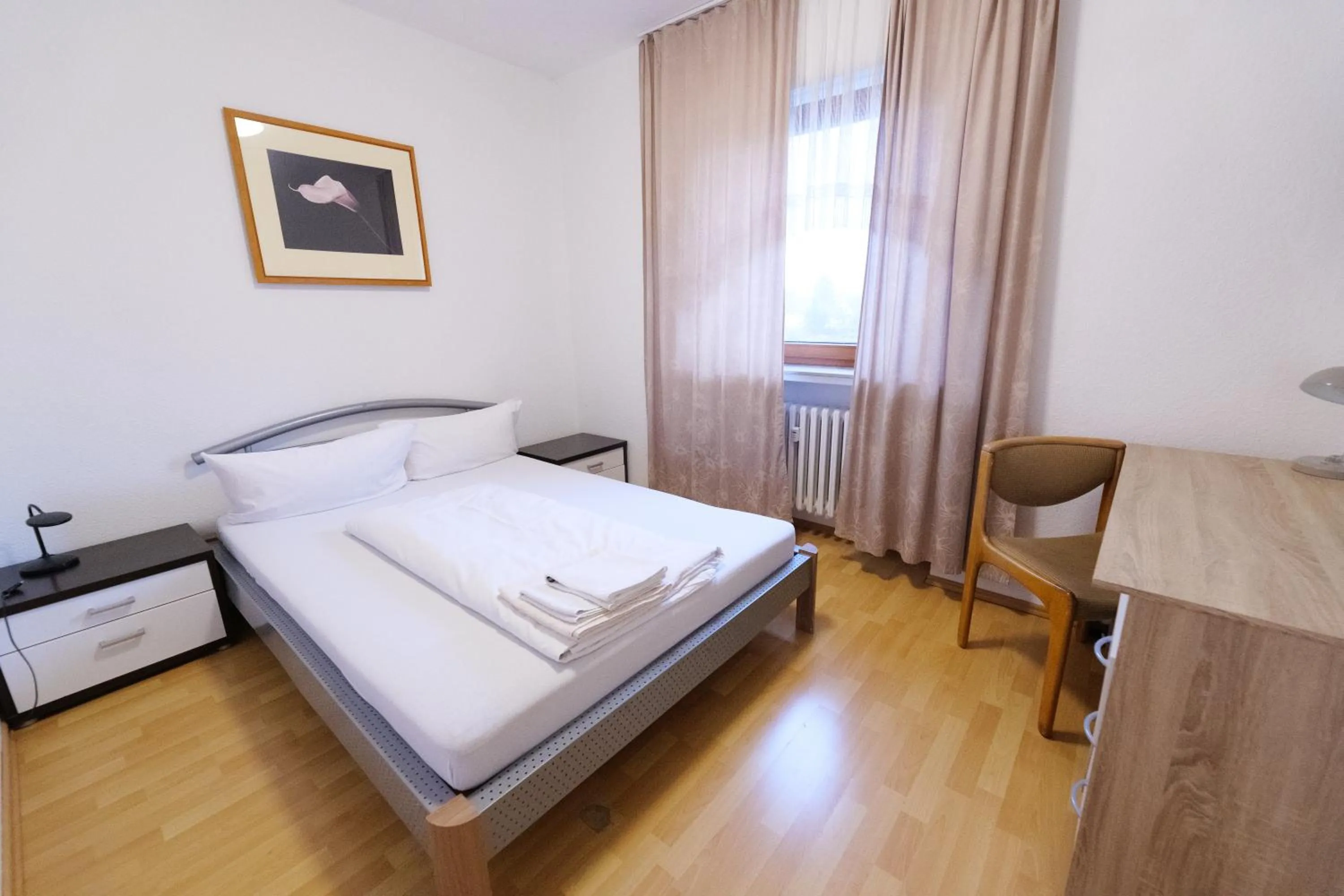 Bed in Hotel Zum Klüverbaum