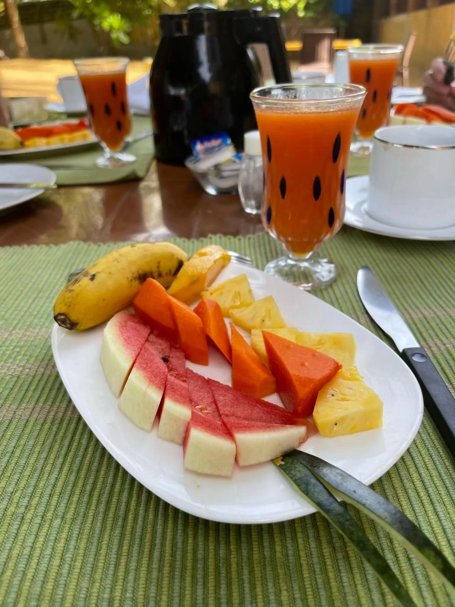 Breakfast in Hotel Coconut Bay