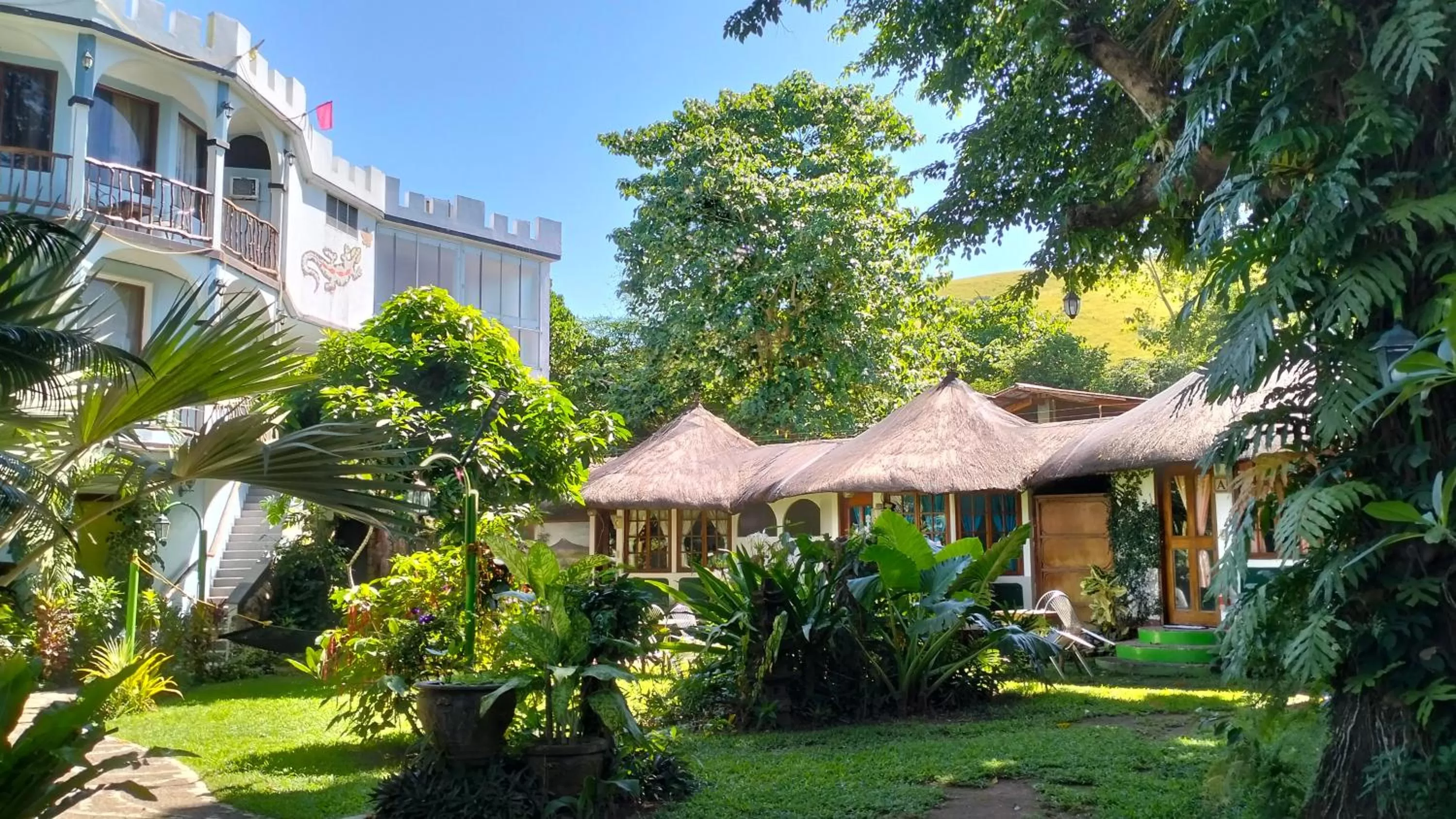 Garden view in Kokosnuss Garden Resort