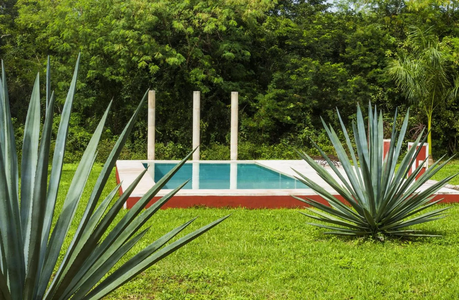 Garden in Hotel Hacienda Ticum