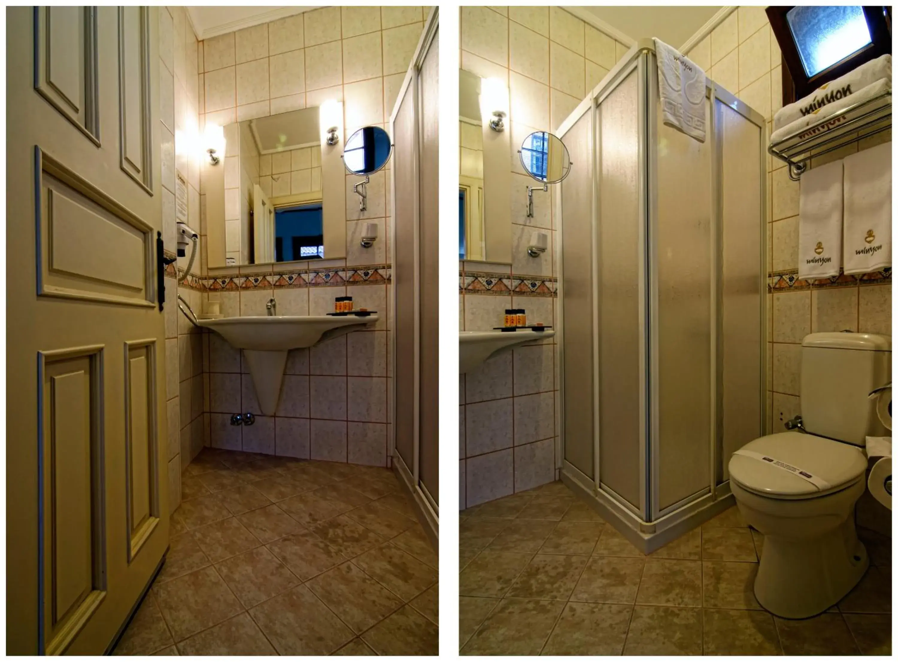 Bathroom in Minyon Hotel
