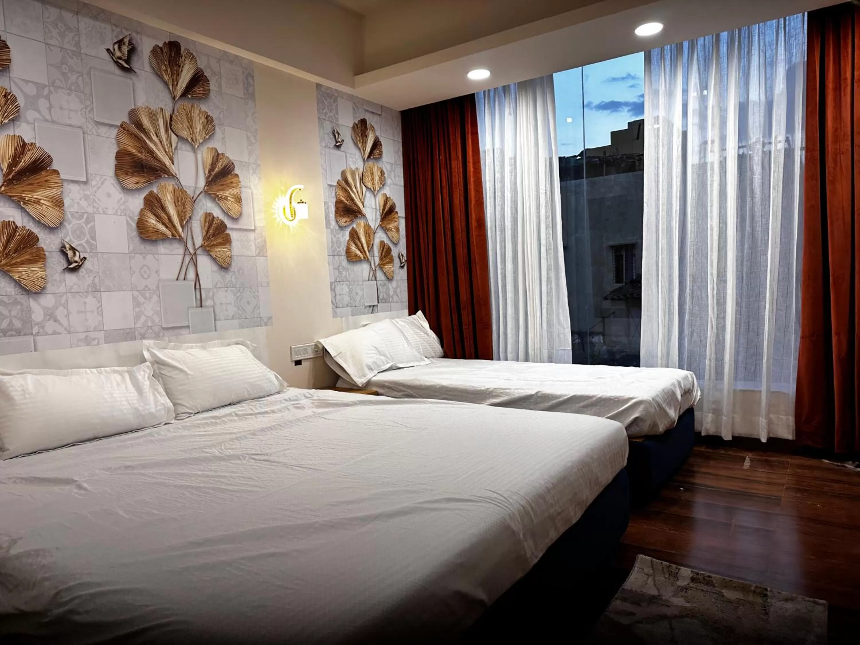 Bed in Hotel shree mahakal krapa