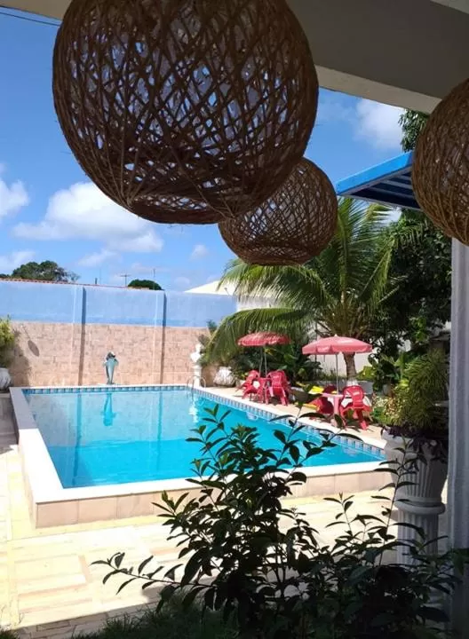 Swimming Pool in Pousada Das Palmeiras