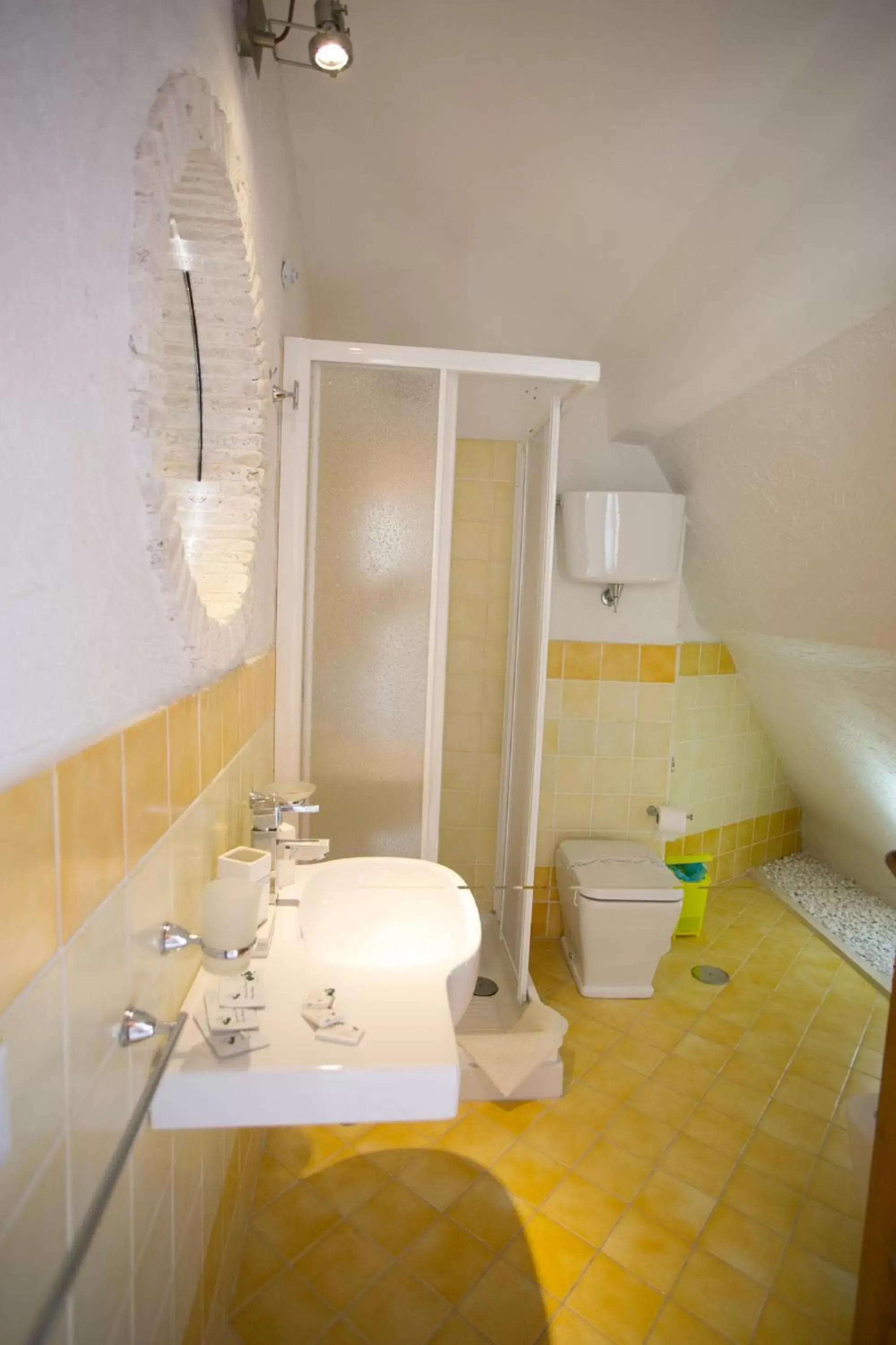 Shower, Bathroom in Hotel Villa Antica Tropea