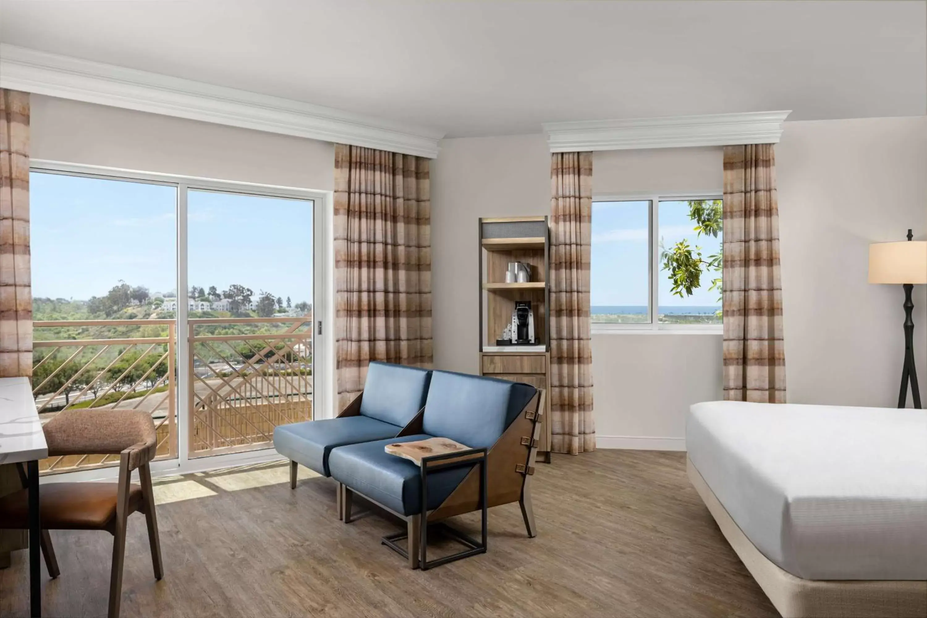 Bedroom, Seating Area in The Cassara Carlsbad, Tapestry Collection By Hilton