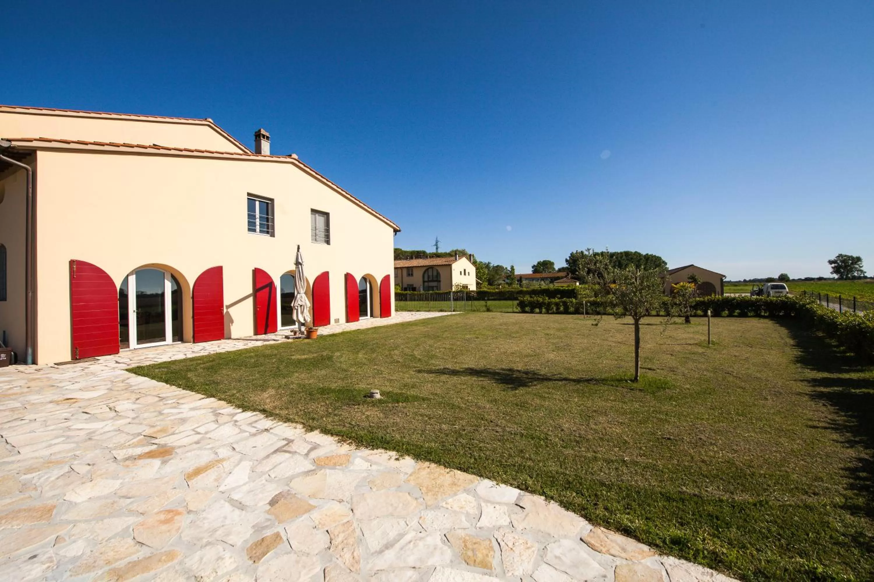 Garden in Cascina Canova