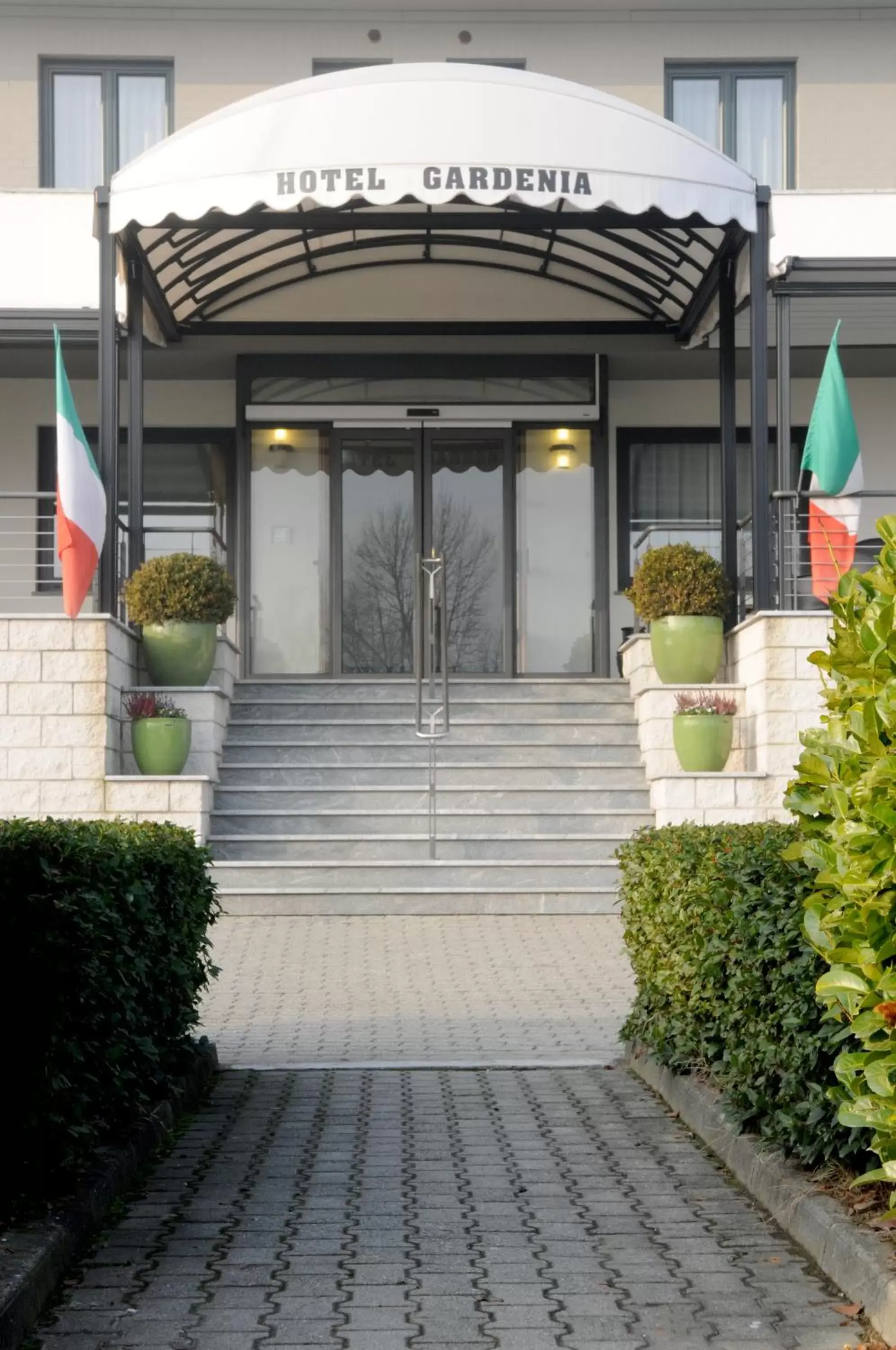 Facade/entrance in Hotel Gardenia